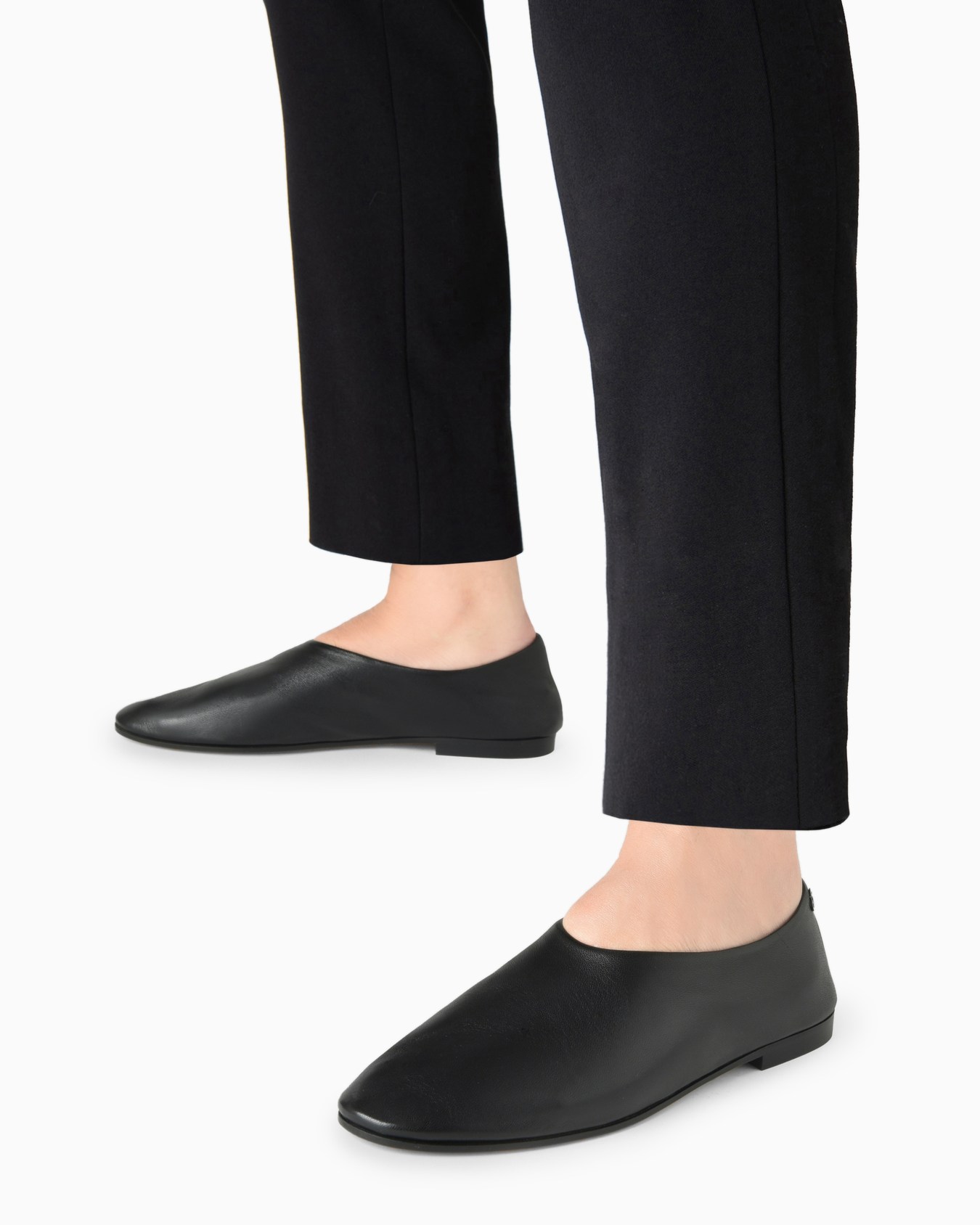 Nappa-leather slip-ons Slide 6