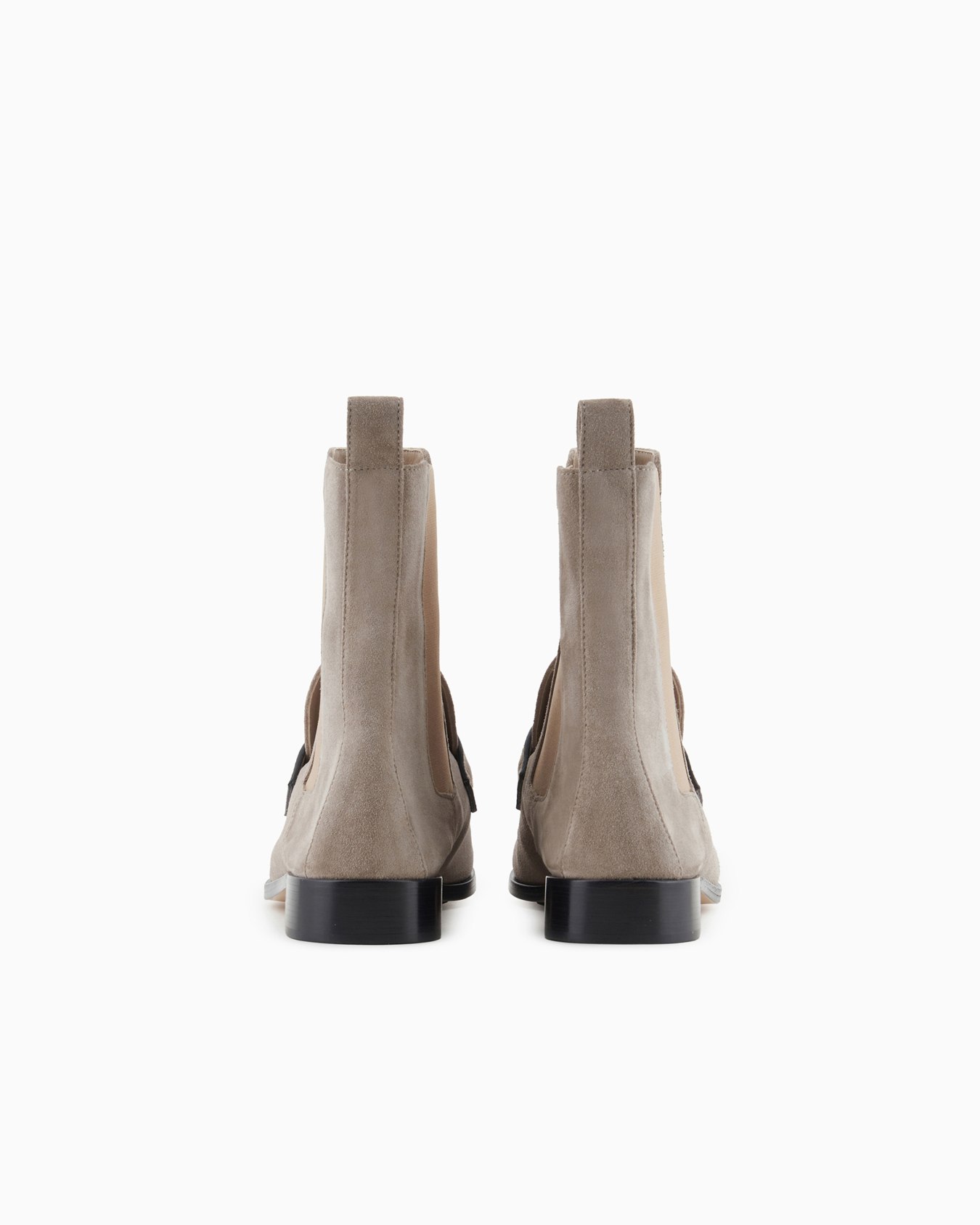 Bottines en cuir suédé Diapositive 2