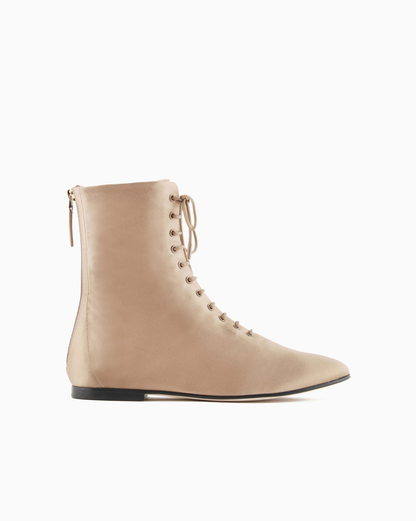Satin ankle boots Slide 0