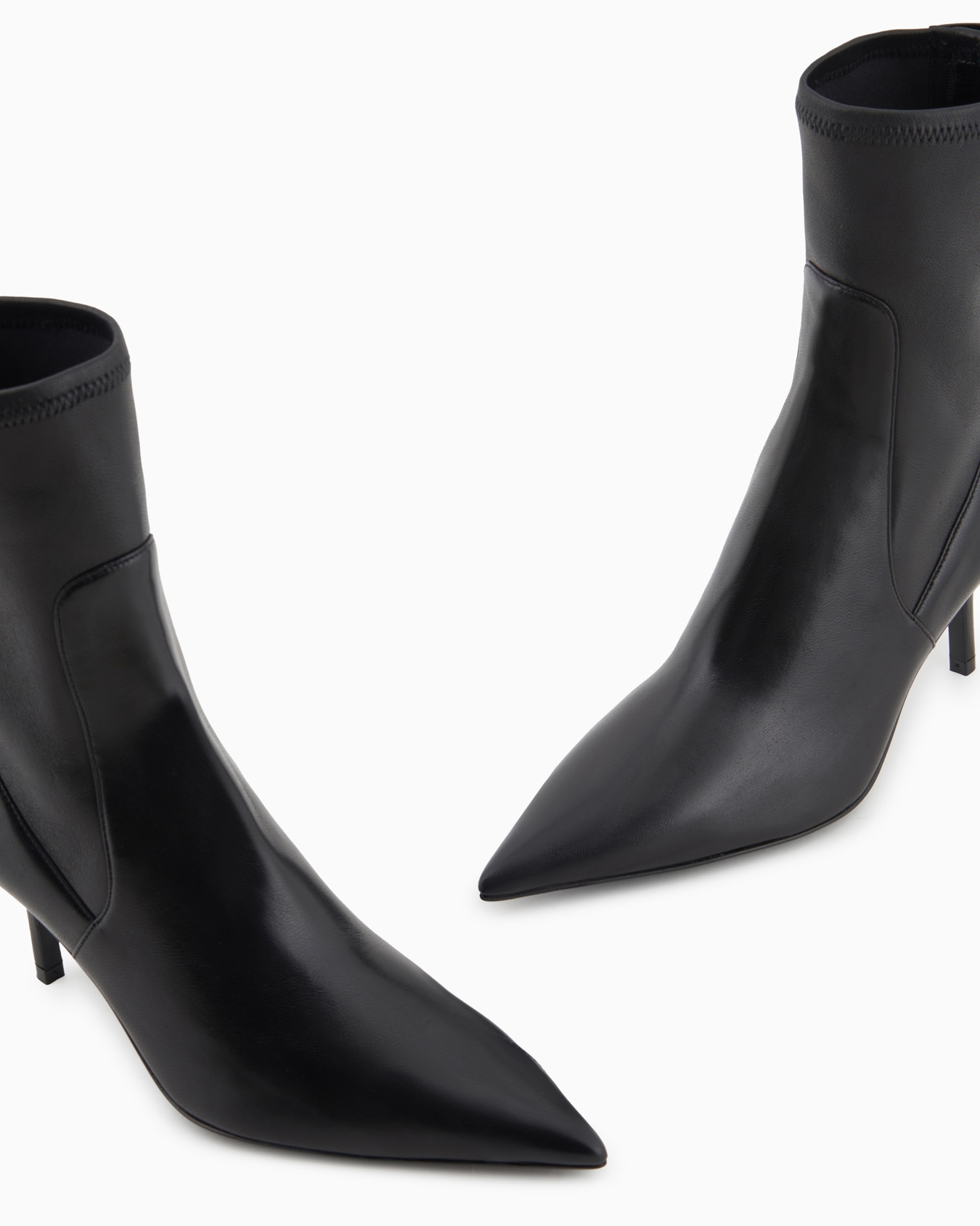 Nappa-leather heeled ankle boots Slide 4