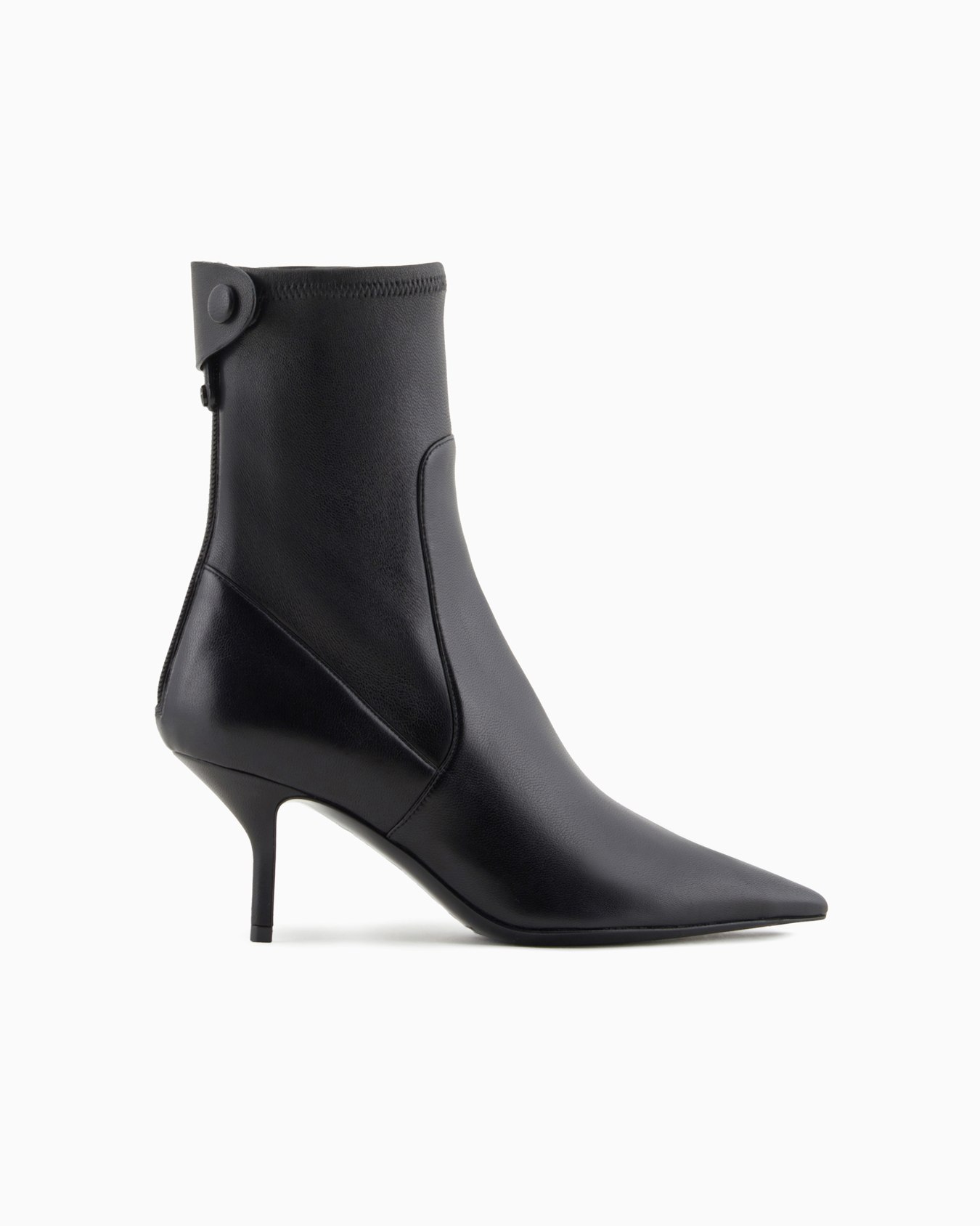 Nappa-leather heeled ankle boots Slide 0