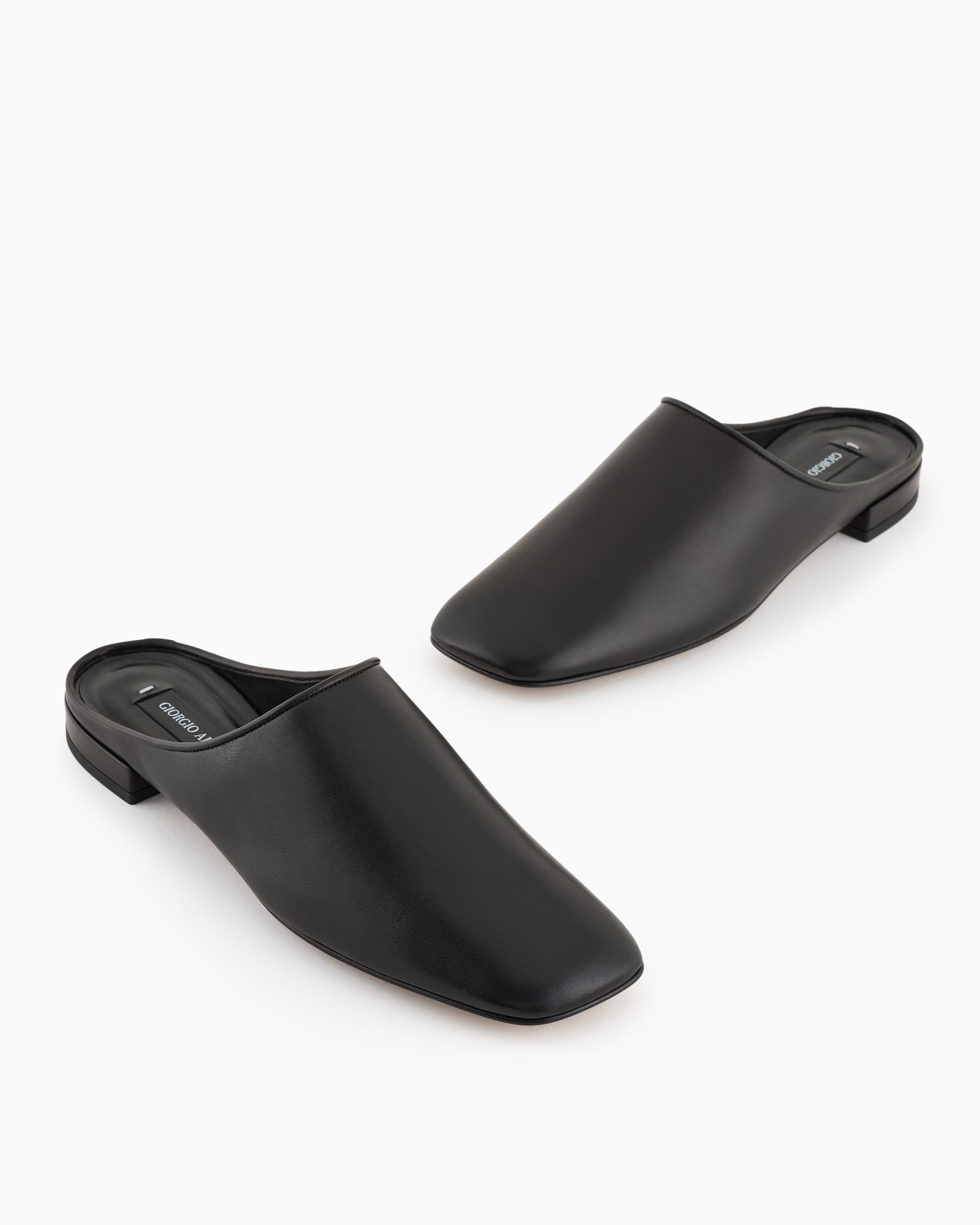 Zuecos de piel de becerro Giorgio Armani x 10 Corso Como Diapositiva 4