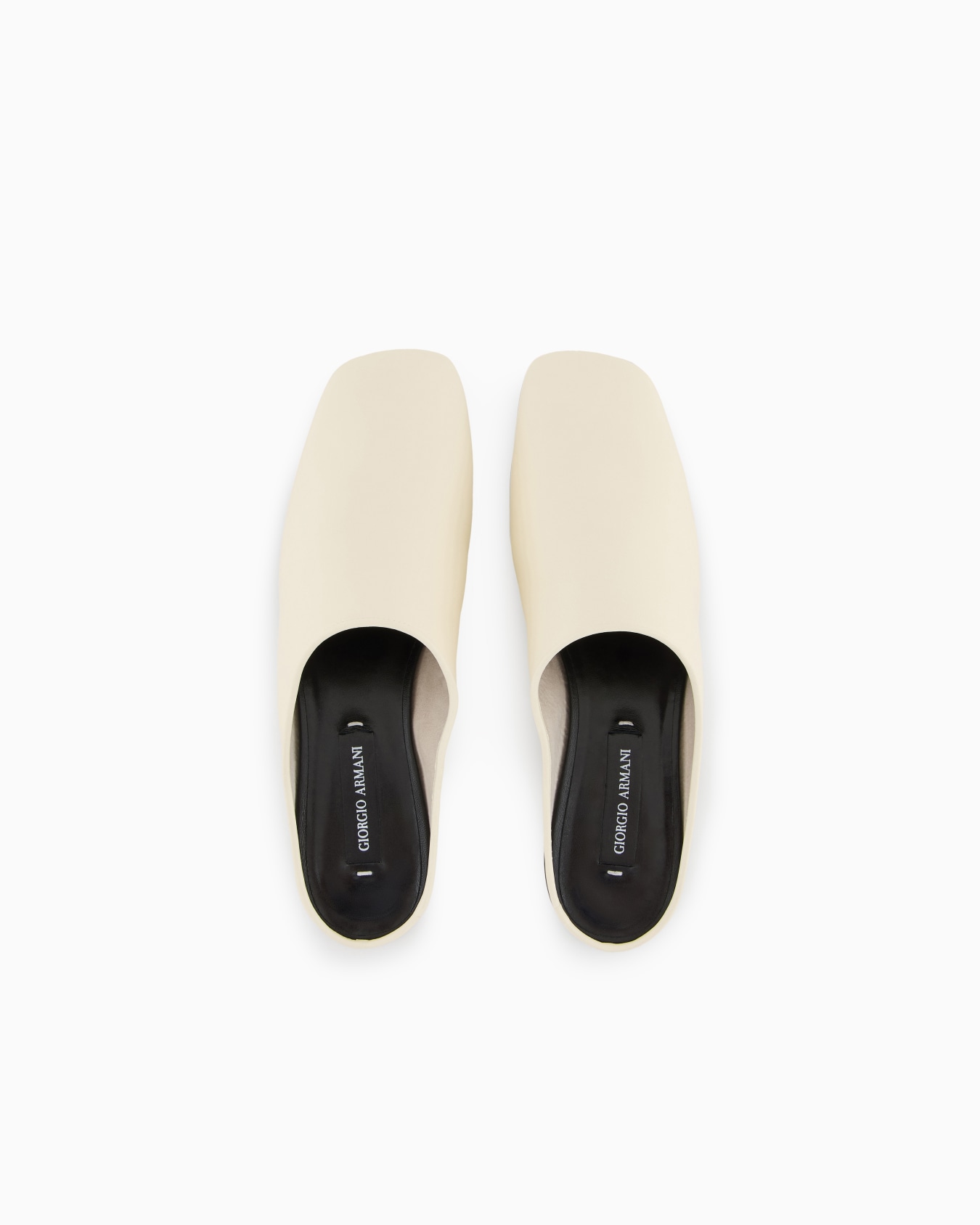Sabots en cuir de veau Giorgio Armani x 10 Corso Como Diapositive 2