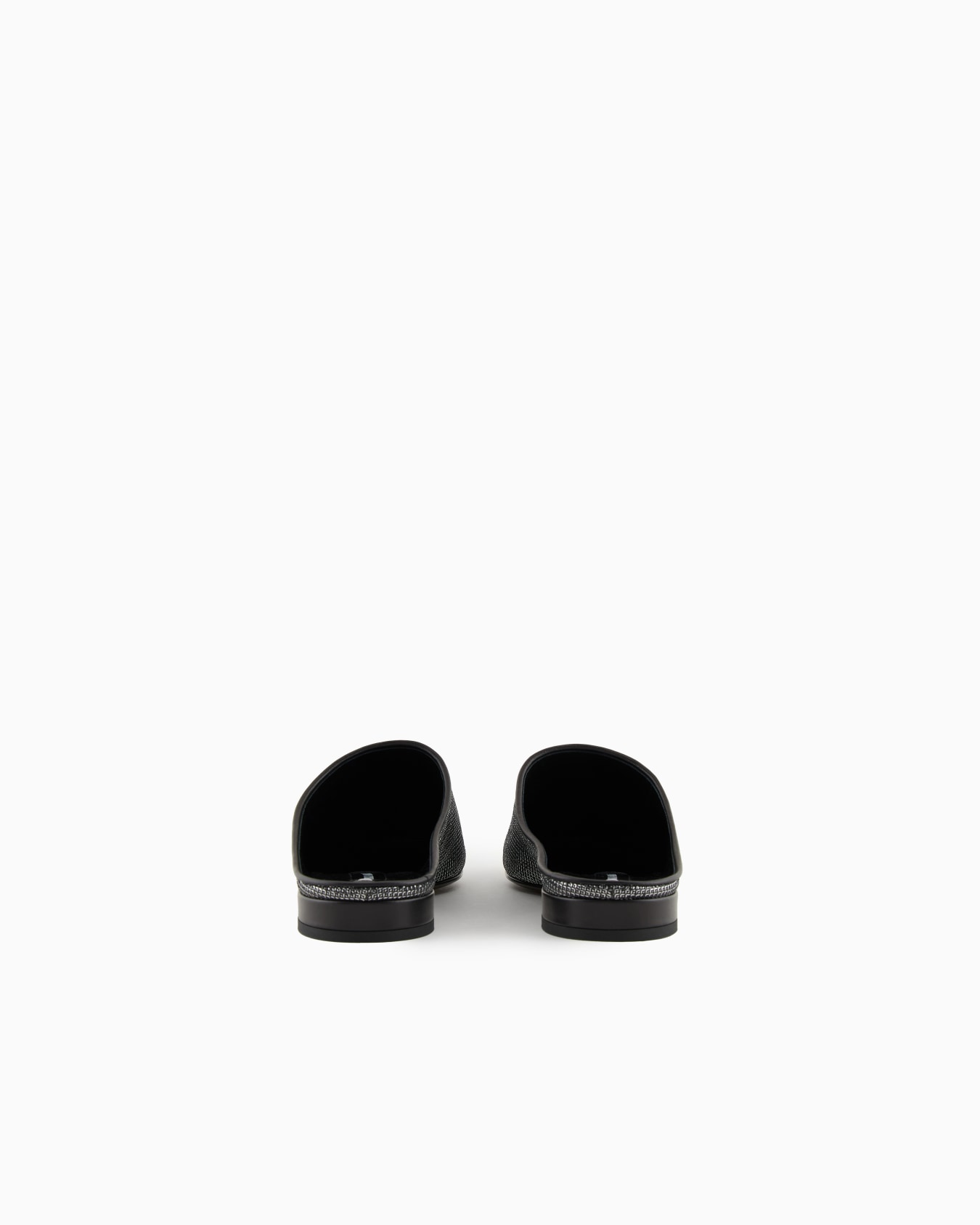 ジョルジオ アルマーニ x 10 Corso Como ミュール ルレックスファブリック／レザー スライドする 3