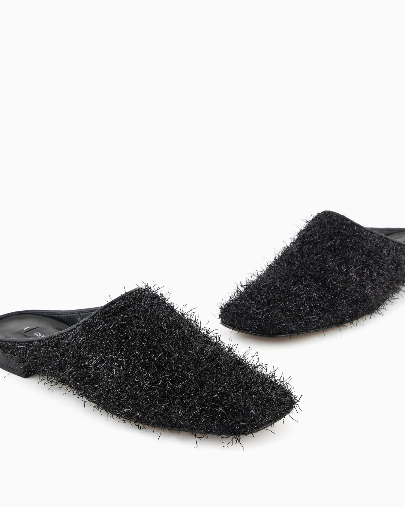 Giorgio Armani x 10 Corso Como mules in fur-effect fabric Slide 4