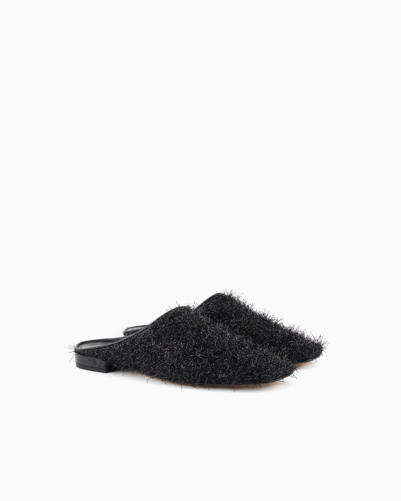 Giorgio Armani x 10 Corso Como mules in fur-effect fabric Slide 1