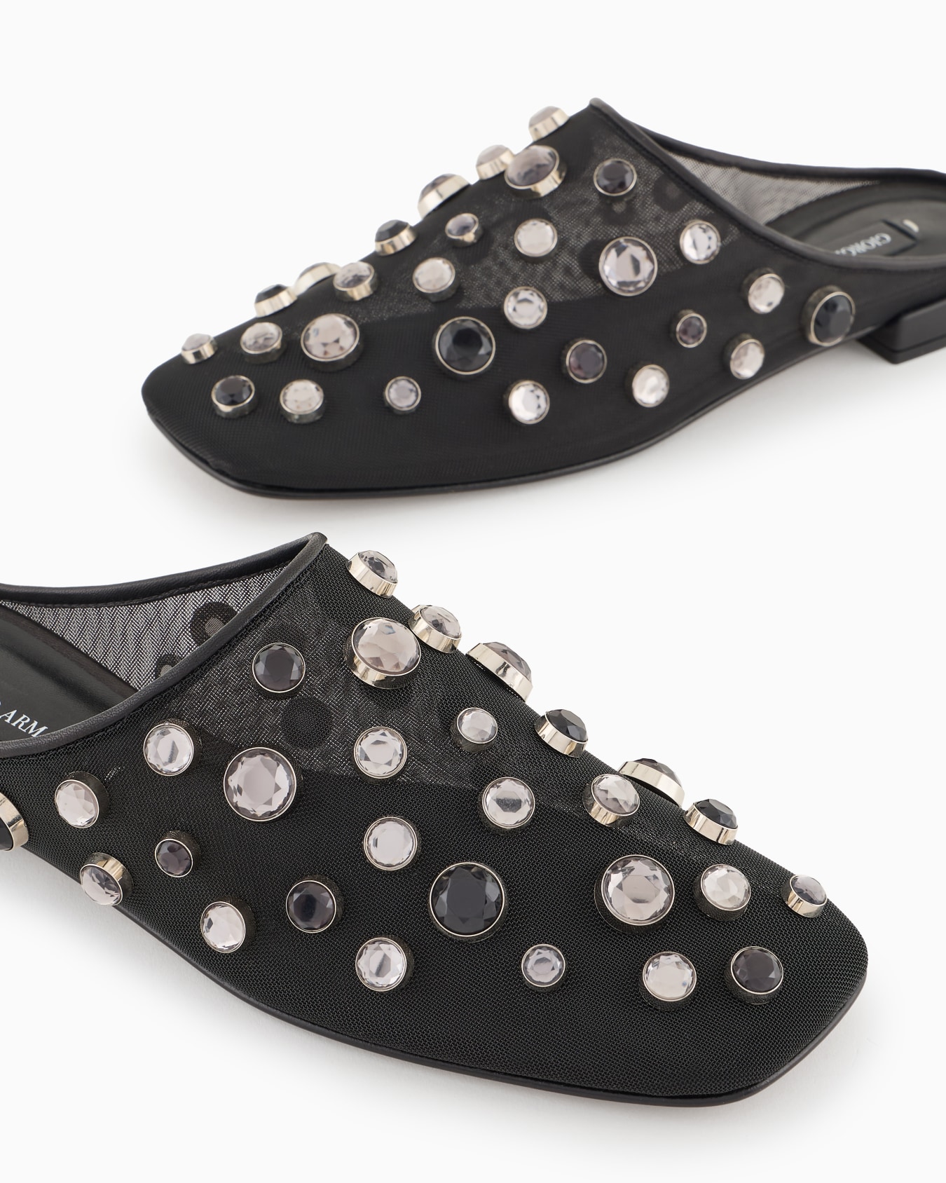 Sabots en maille et strass incrustés Giorgio Armani x 10 Corso Como Diapositive 4