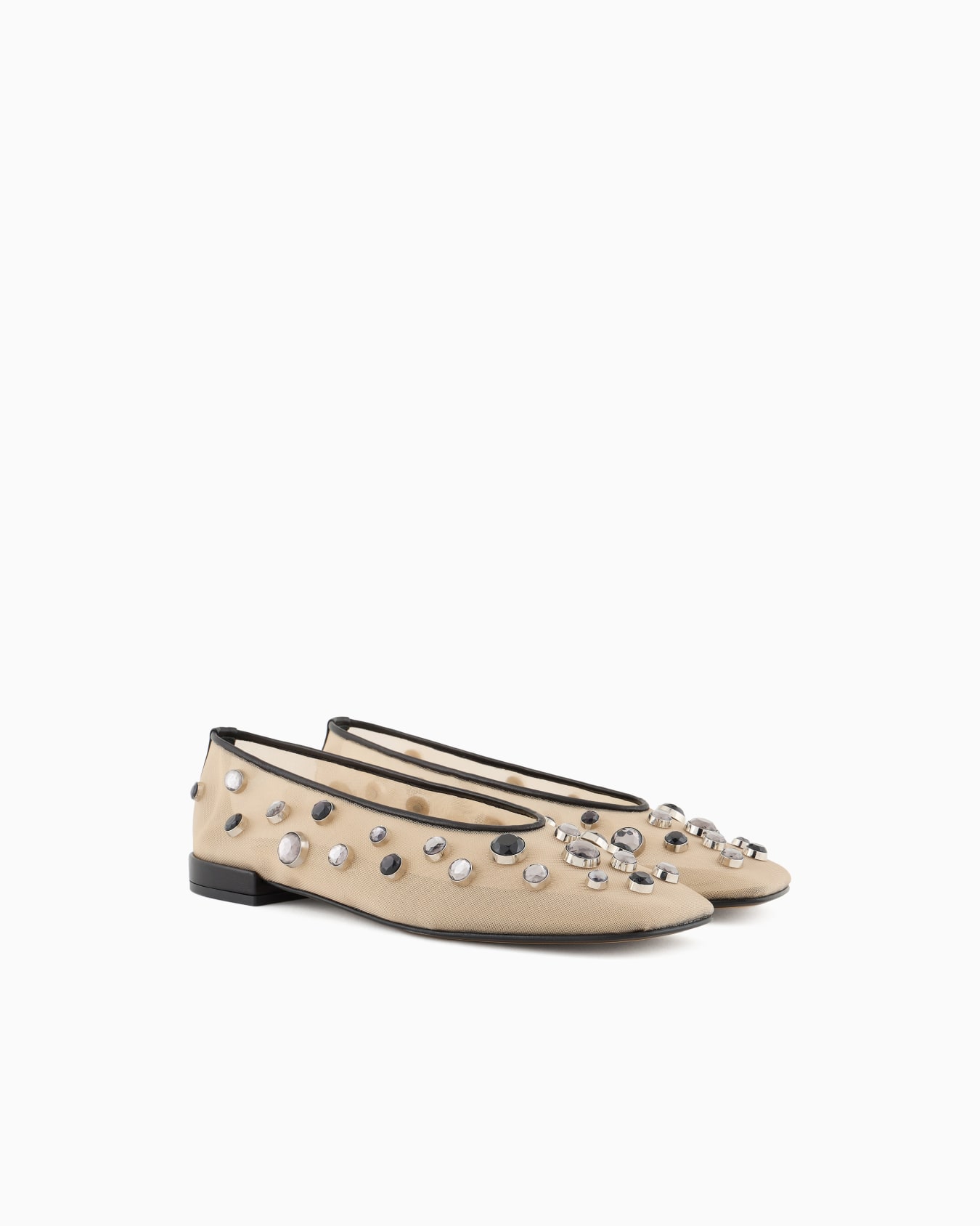 Ballerines en maille et strass incrustés Giorgio Armani x 10 Corso Como Diapositive 1