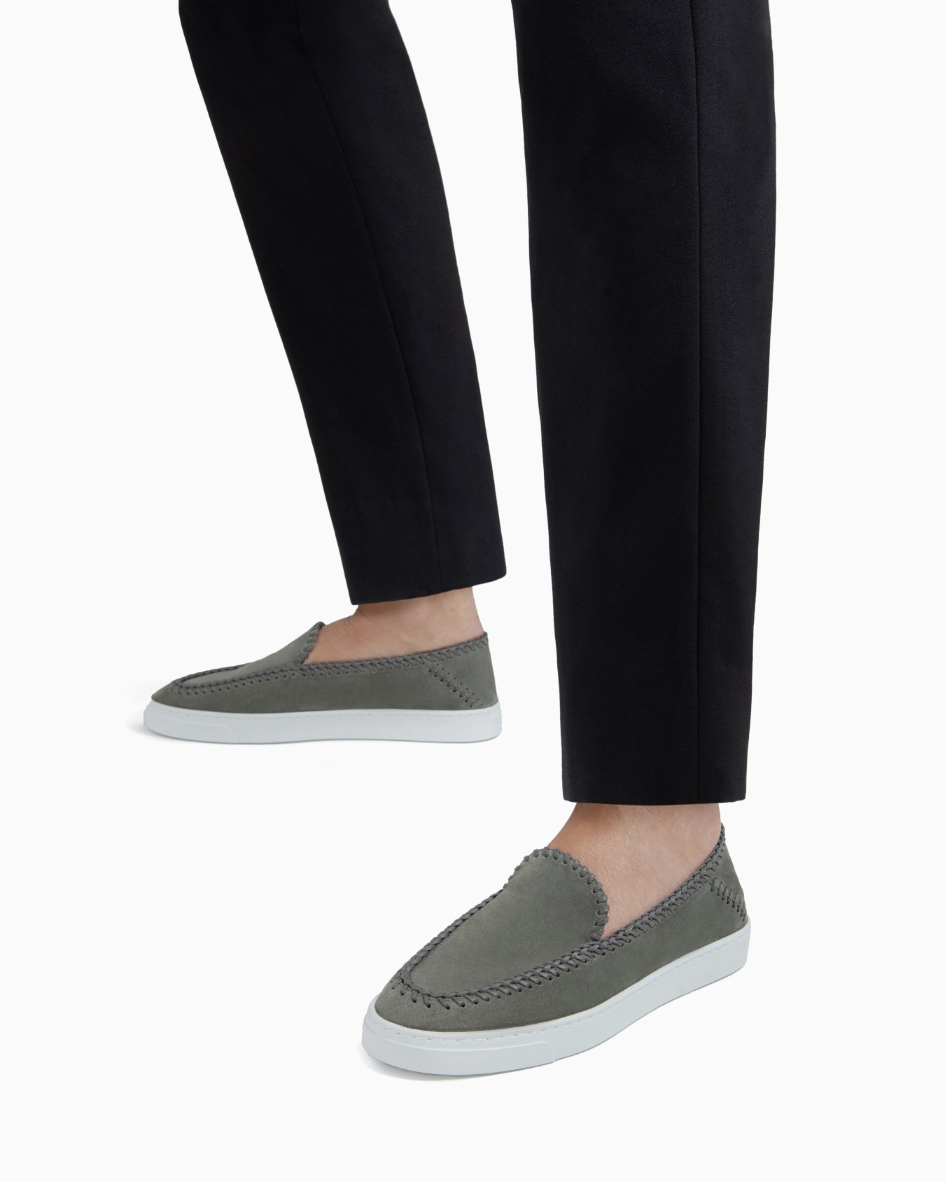 Galleria 3 suede slip-ons  Slide 6