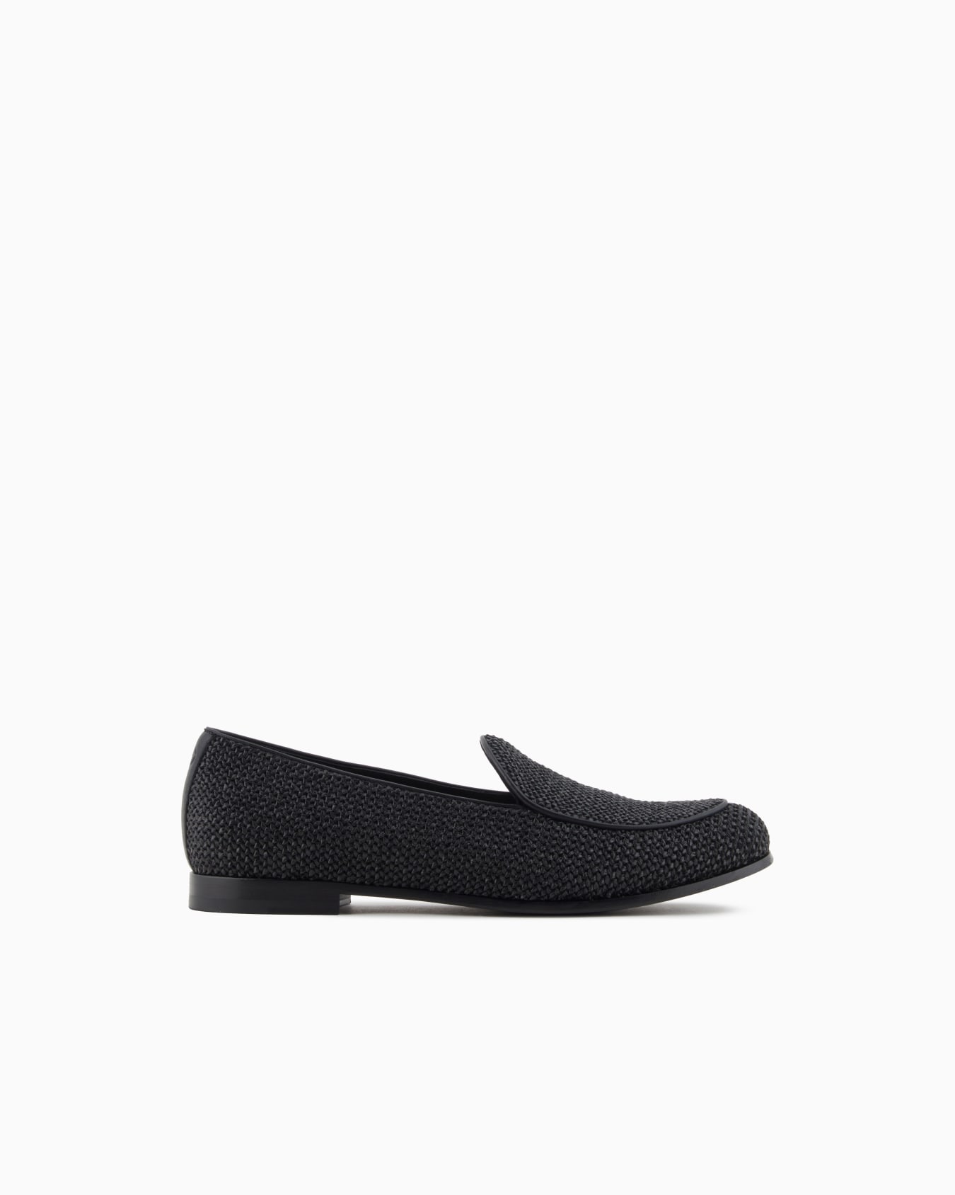 Braided raffia loafers Slide 0