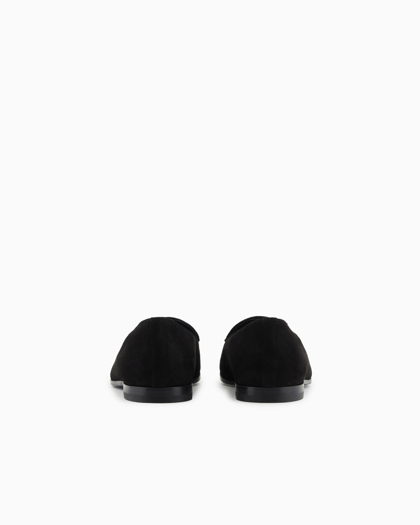 Rhinestoned suede loafers Slide 3