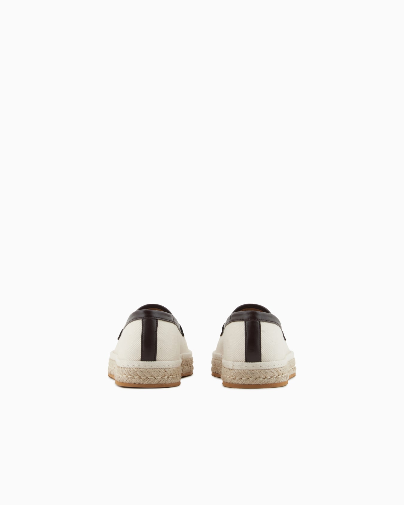Mocassins en toile et nappa avec semelle en corde Diapositive 3