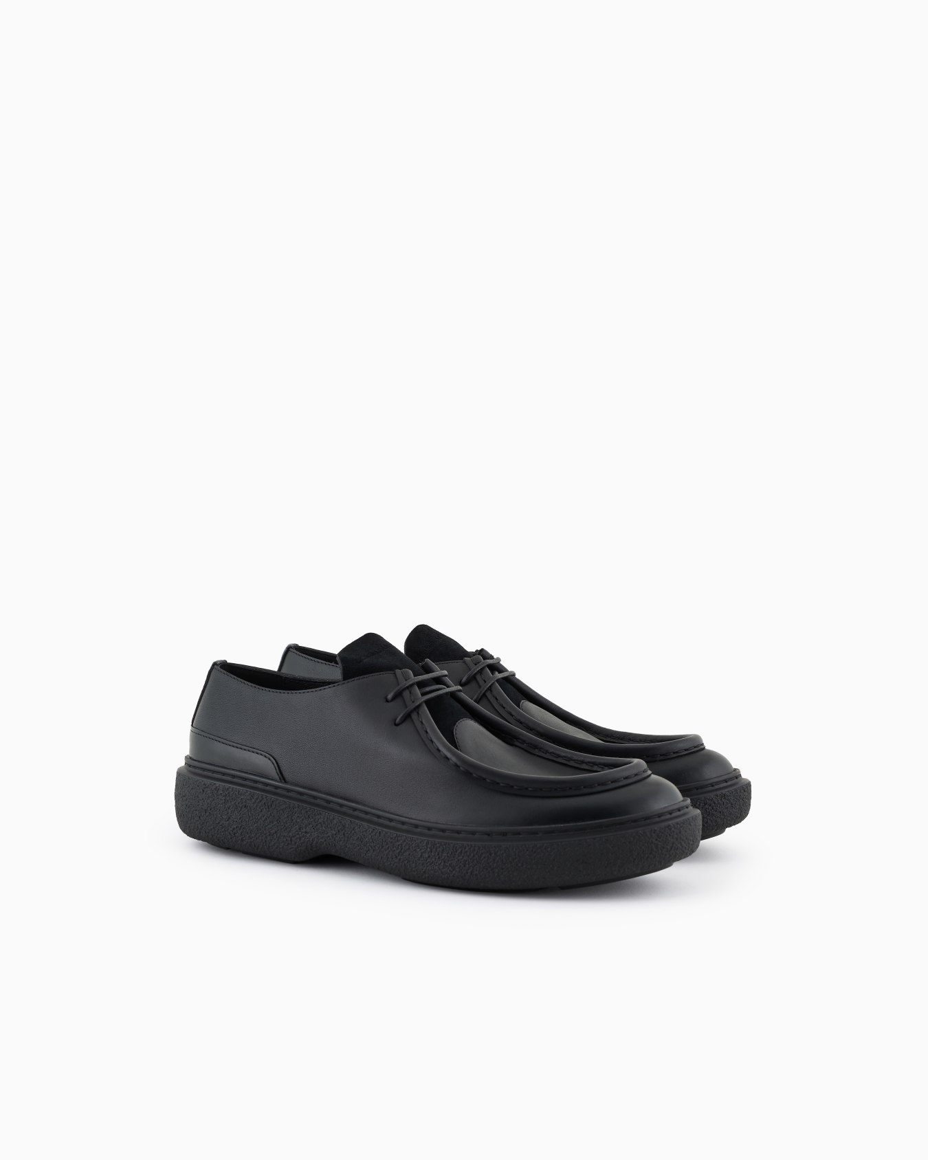 Leather, suede and nappa-leather lace-ups Diapositiva 1