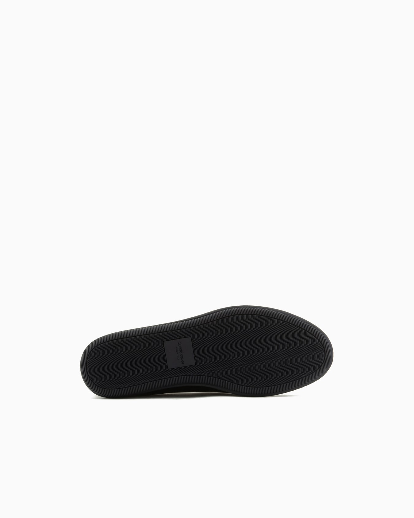 Vintage nappa leather loafers with embroidered logo Slide 5