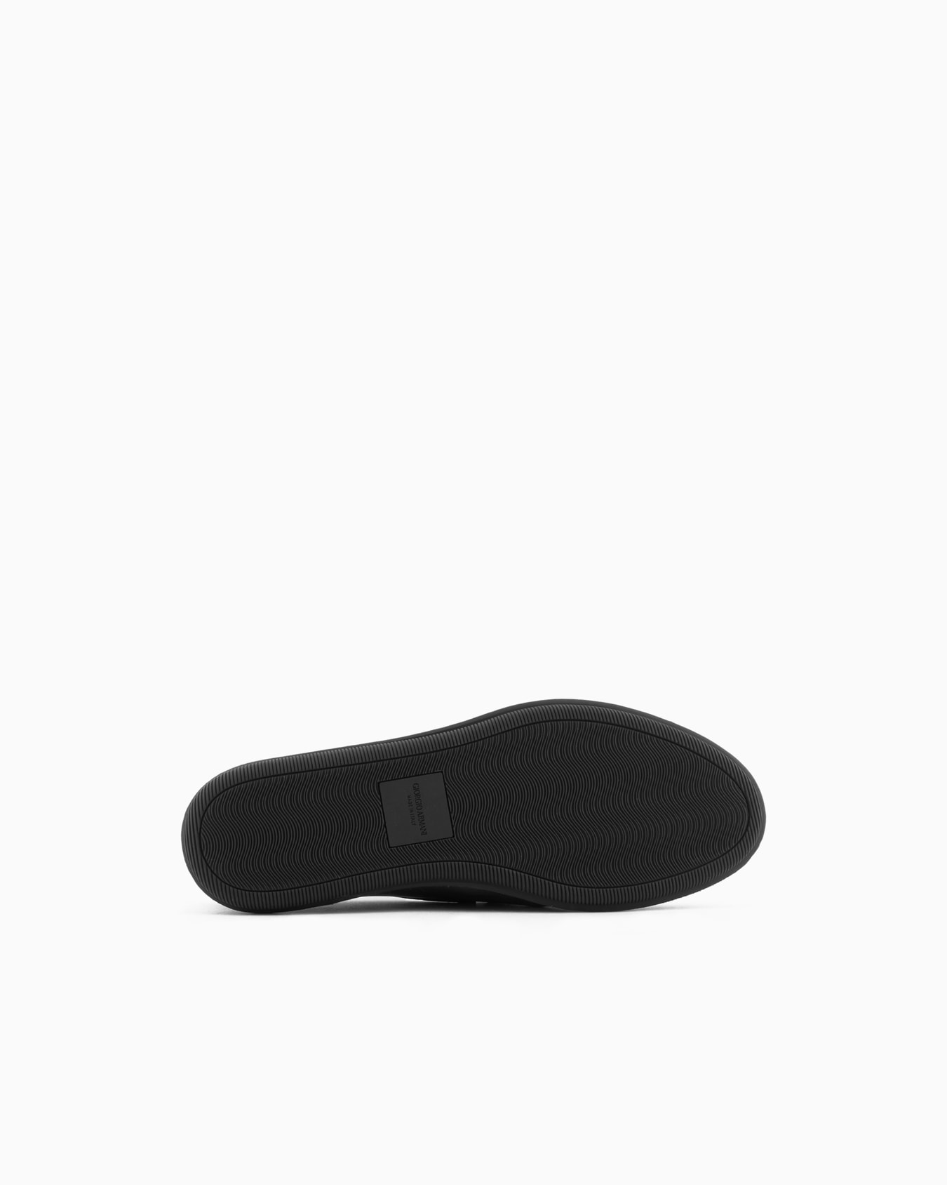 Vintage nappa leather loafers with embroidered logo Slide 5