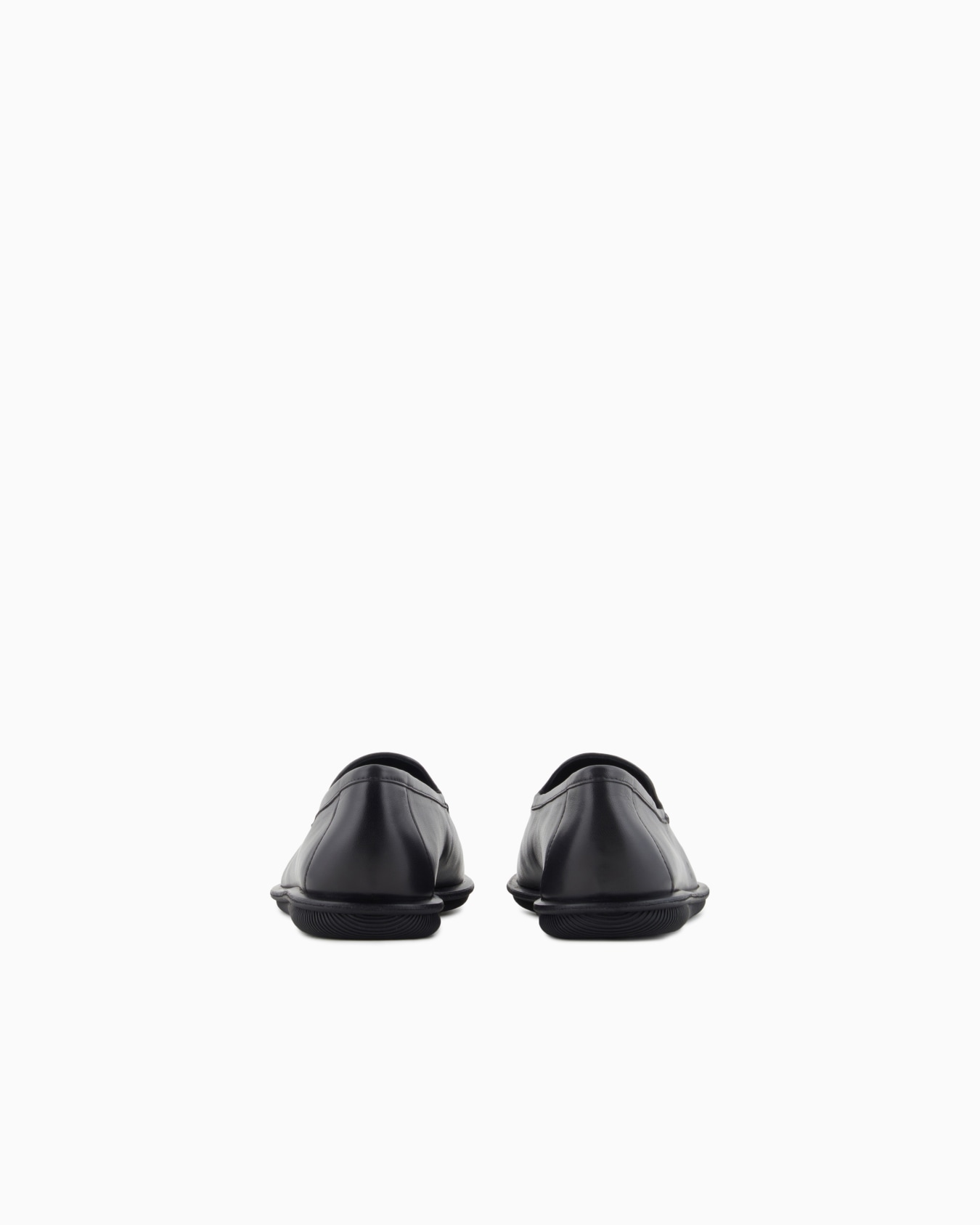 Mocassins en nappa vintage avec logo brodé Diapositive 3