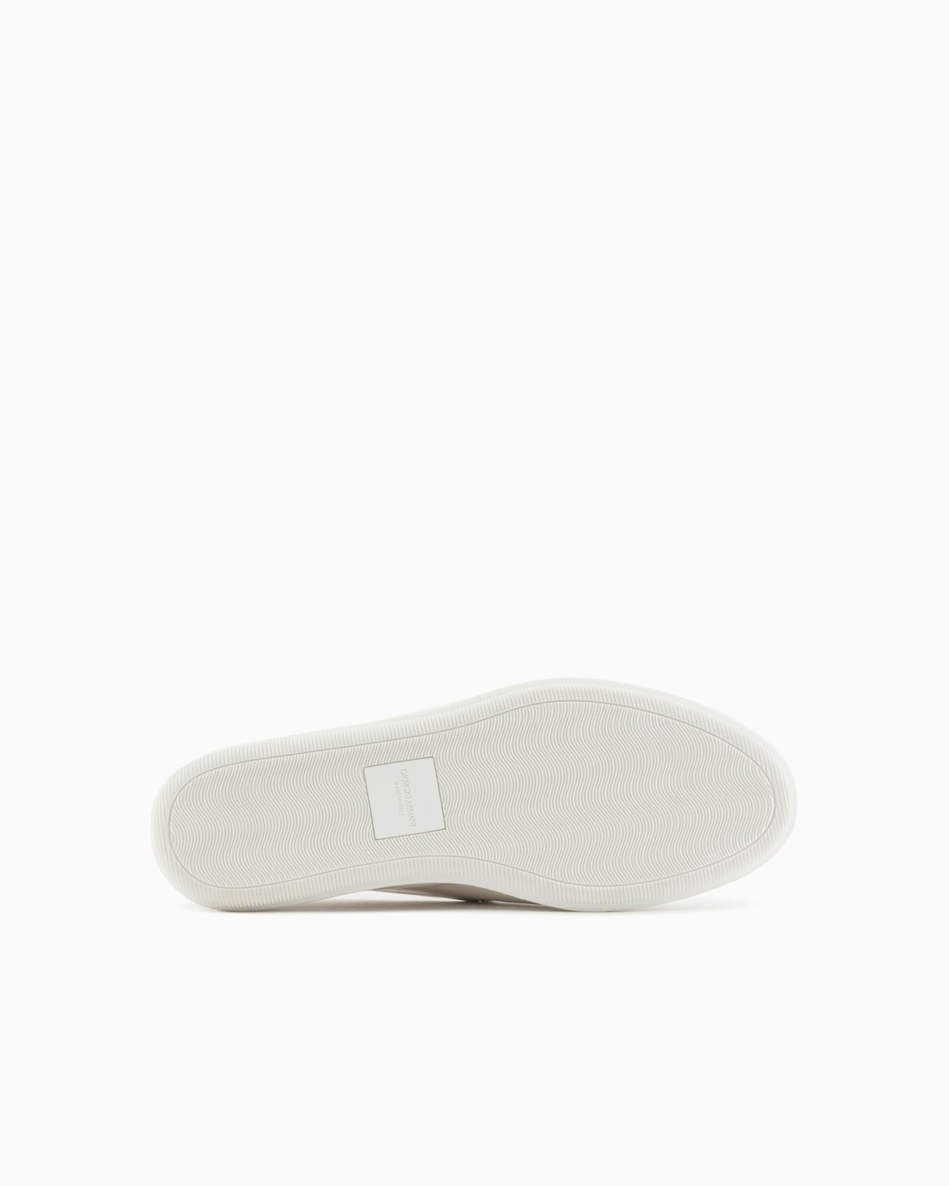 Vintage nappa leather loafers with embroidered logo Slide 5