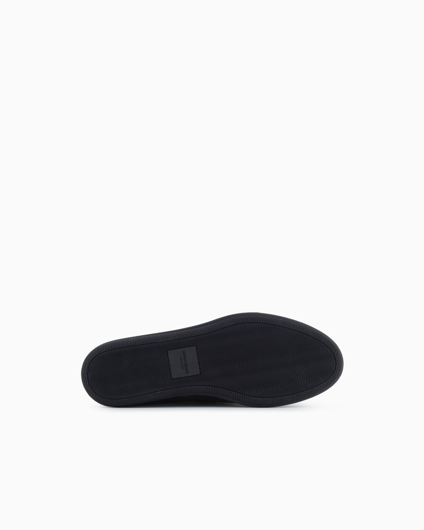 Suede loafers with embroidered logo Slide 5