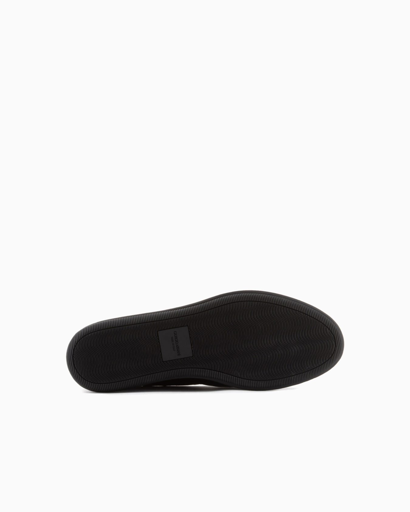 Nappa leather loafers with embroidered logo Slide 5