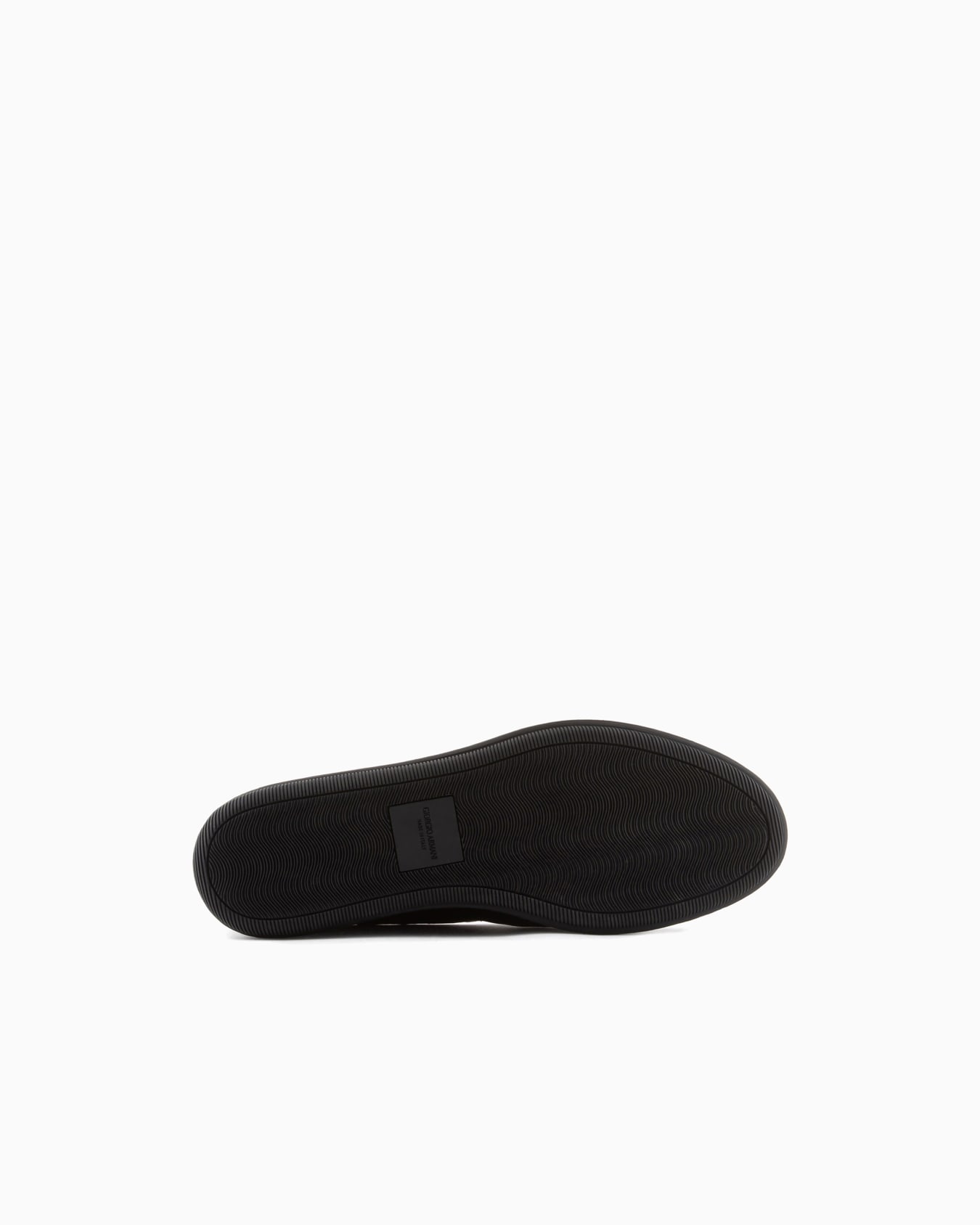Nappa leather loafers with embroidered logo Slide 5
