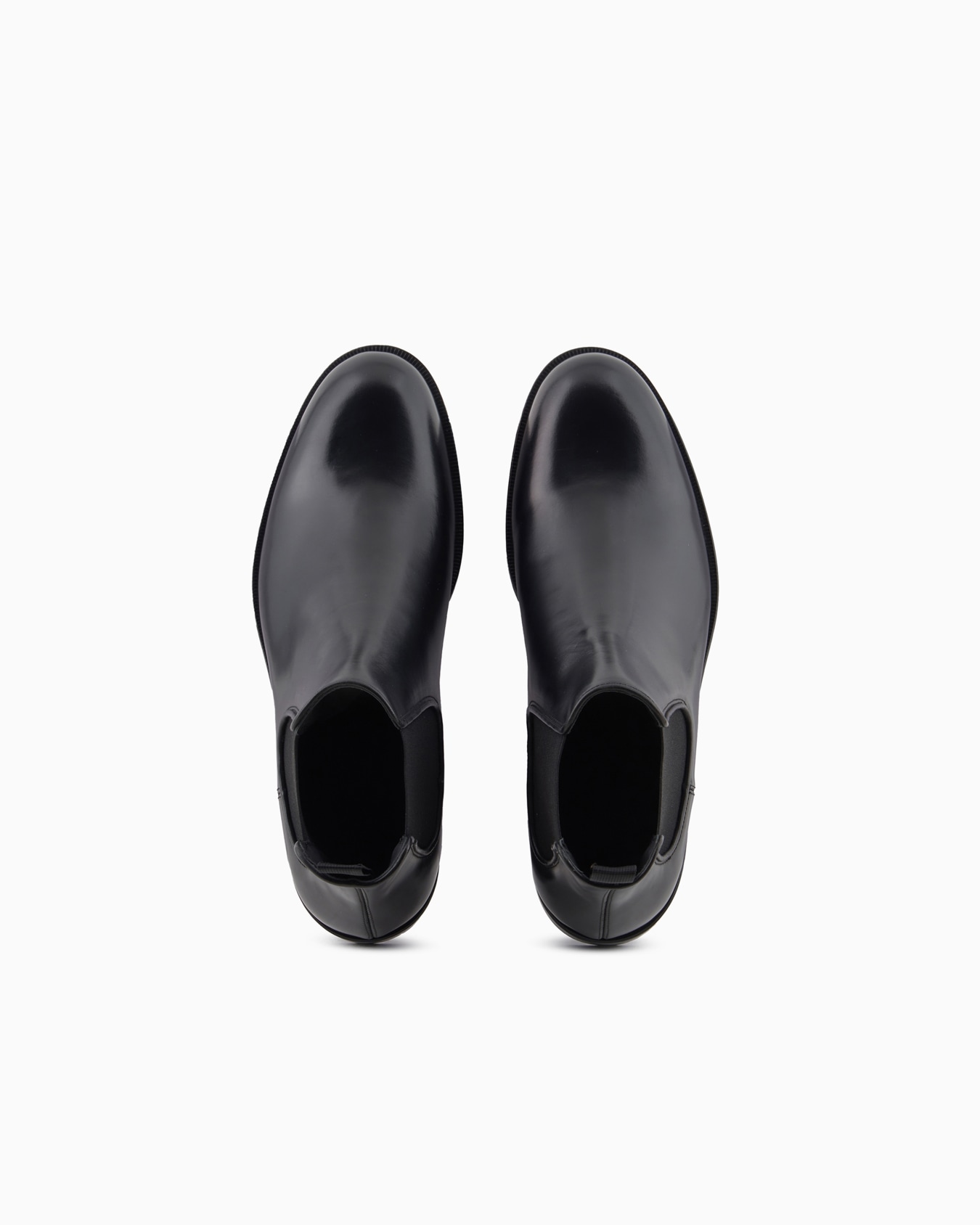 Antique-effect leather ankle boots Slide 2