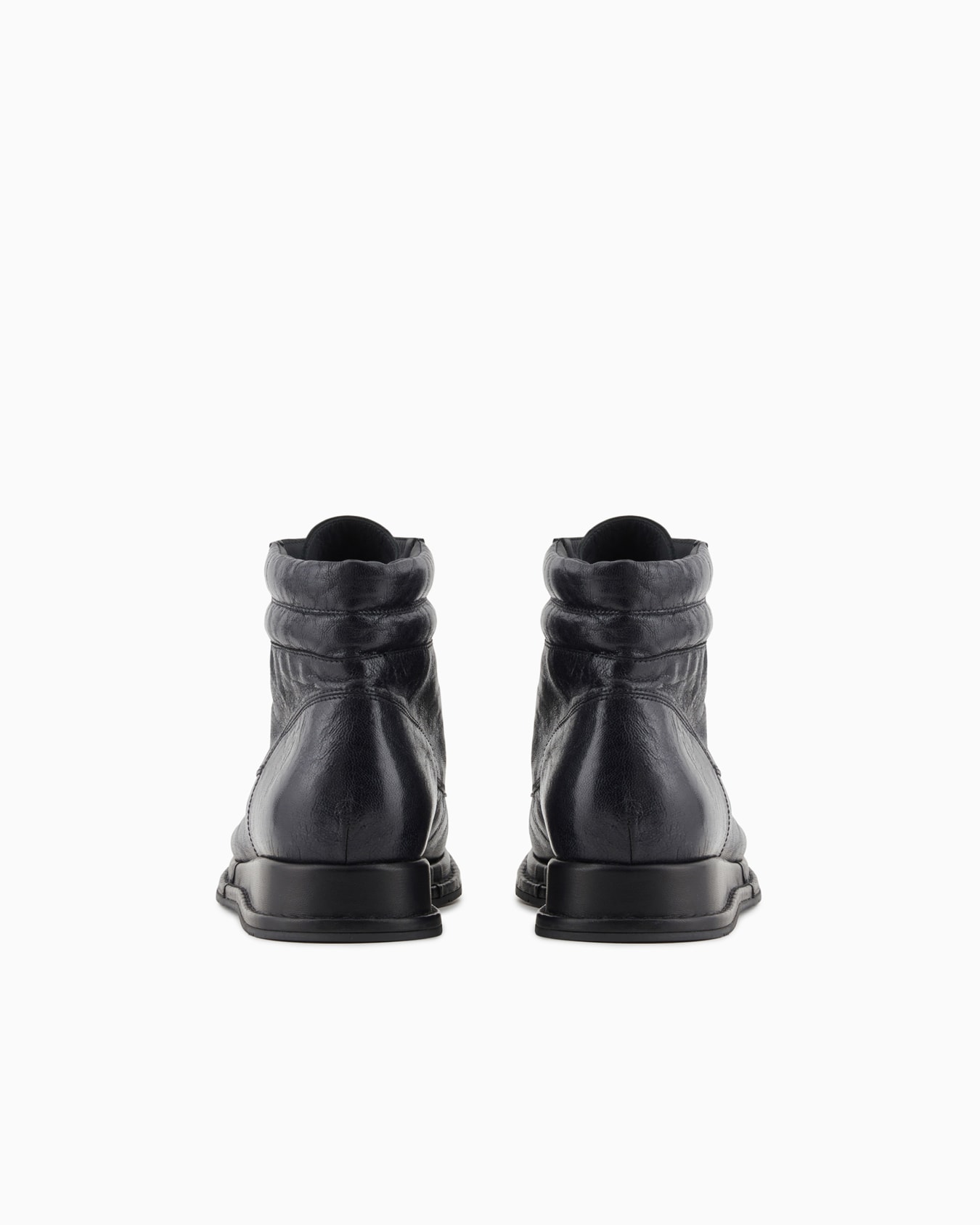 Vintage-effect leather ankle boots Slide 4