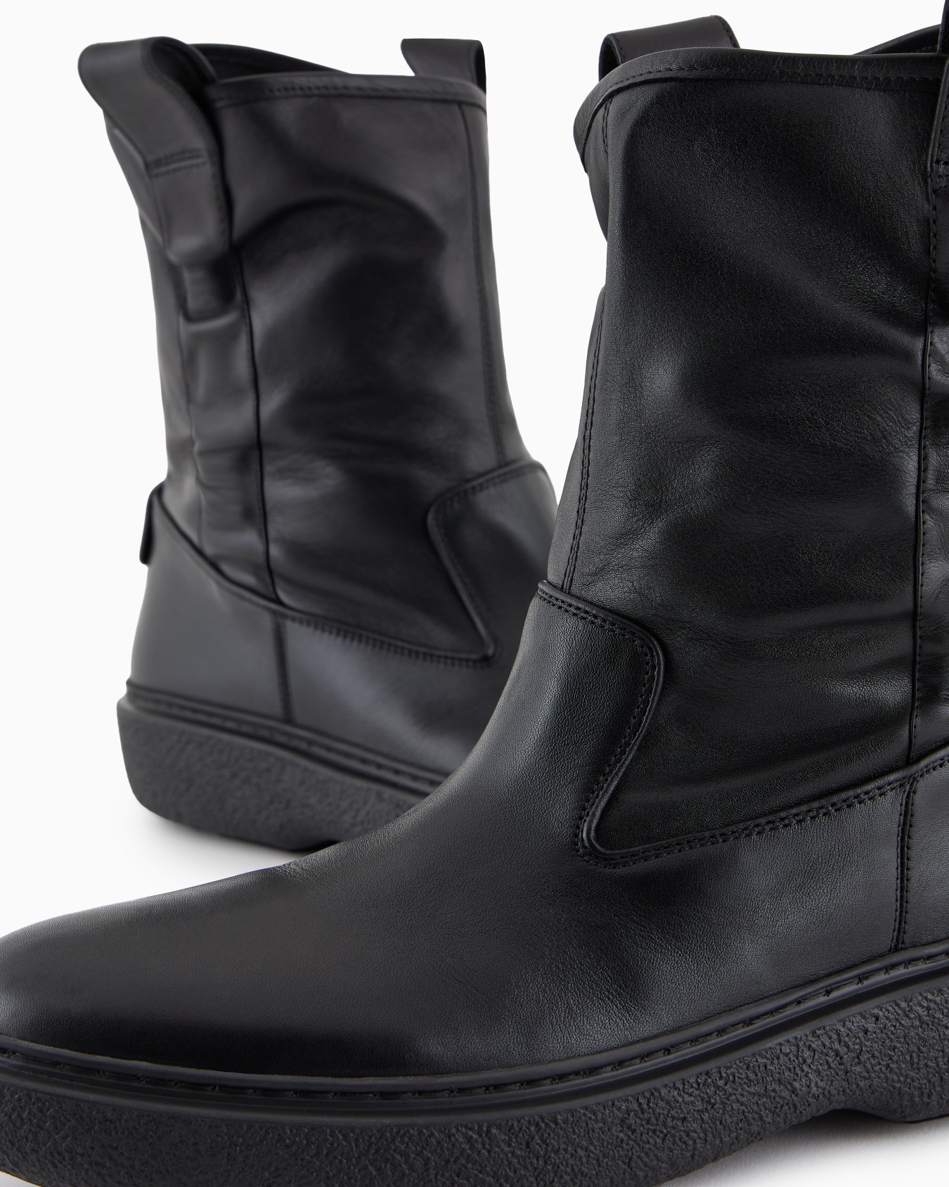 Bottines en cuir Diapositive 4