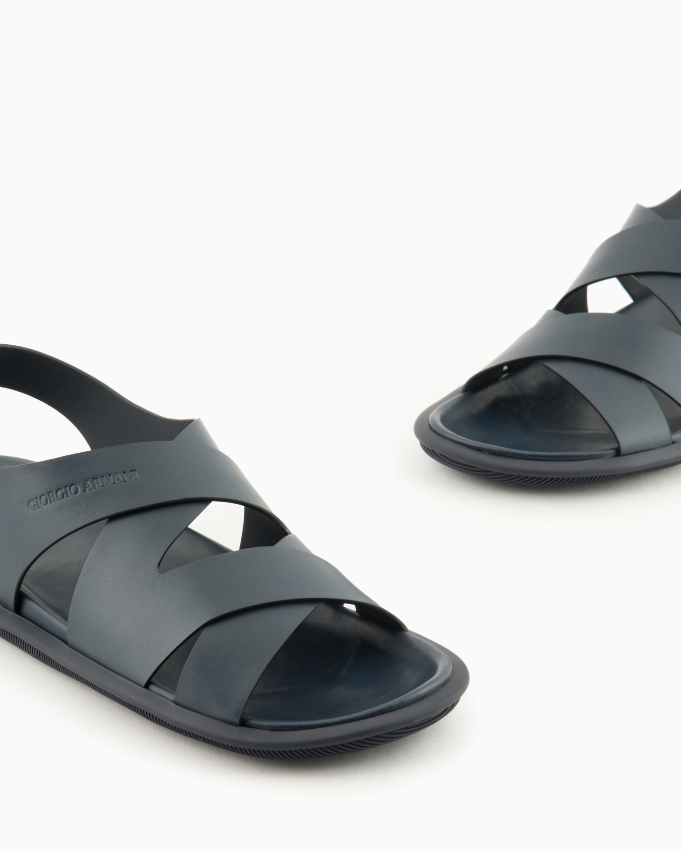 Leather woven sandals Slide 4