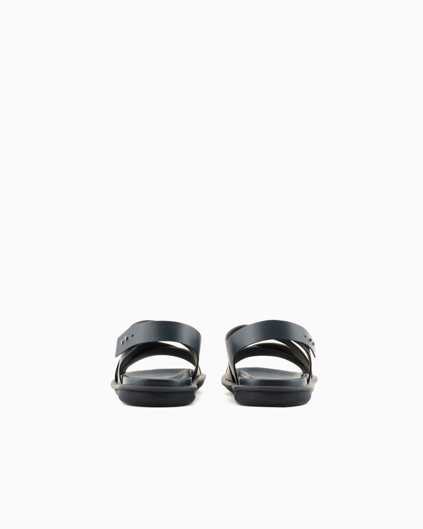 Leather woven sandals Slide 3