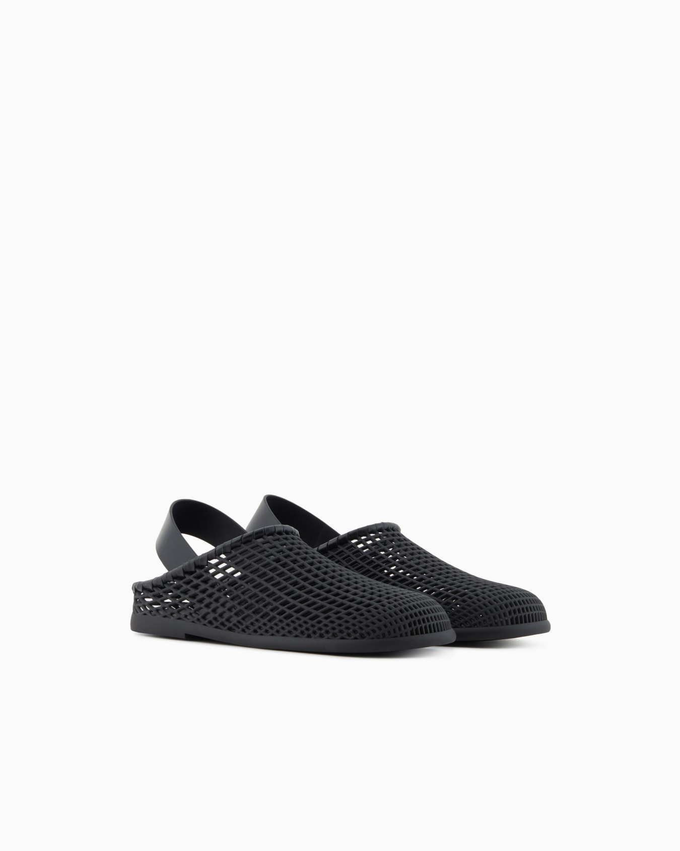 Sandales en cuir et caoutchouc  Diapositive 1