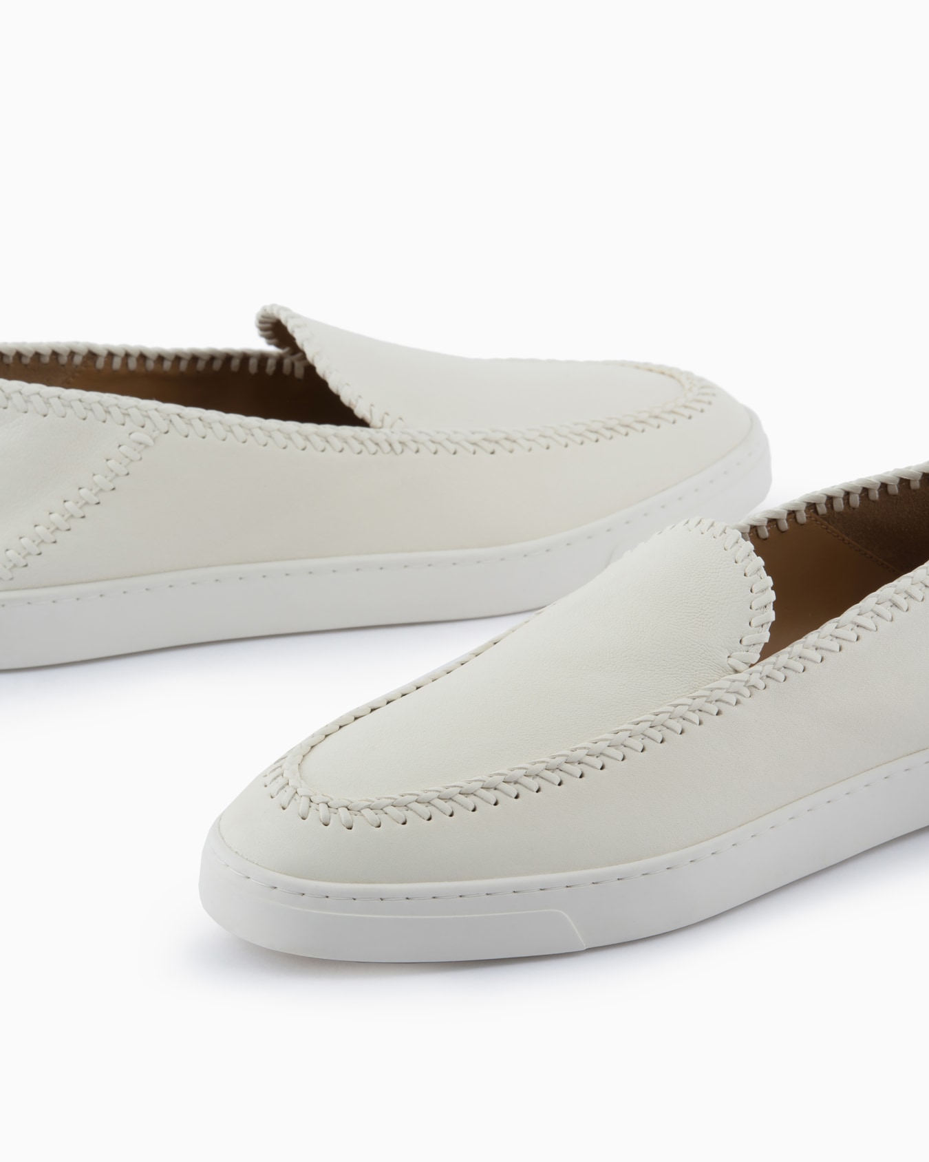 Galleria 3 nappa-leather slip-ons Slide 3