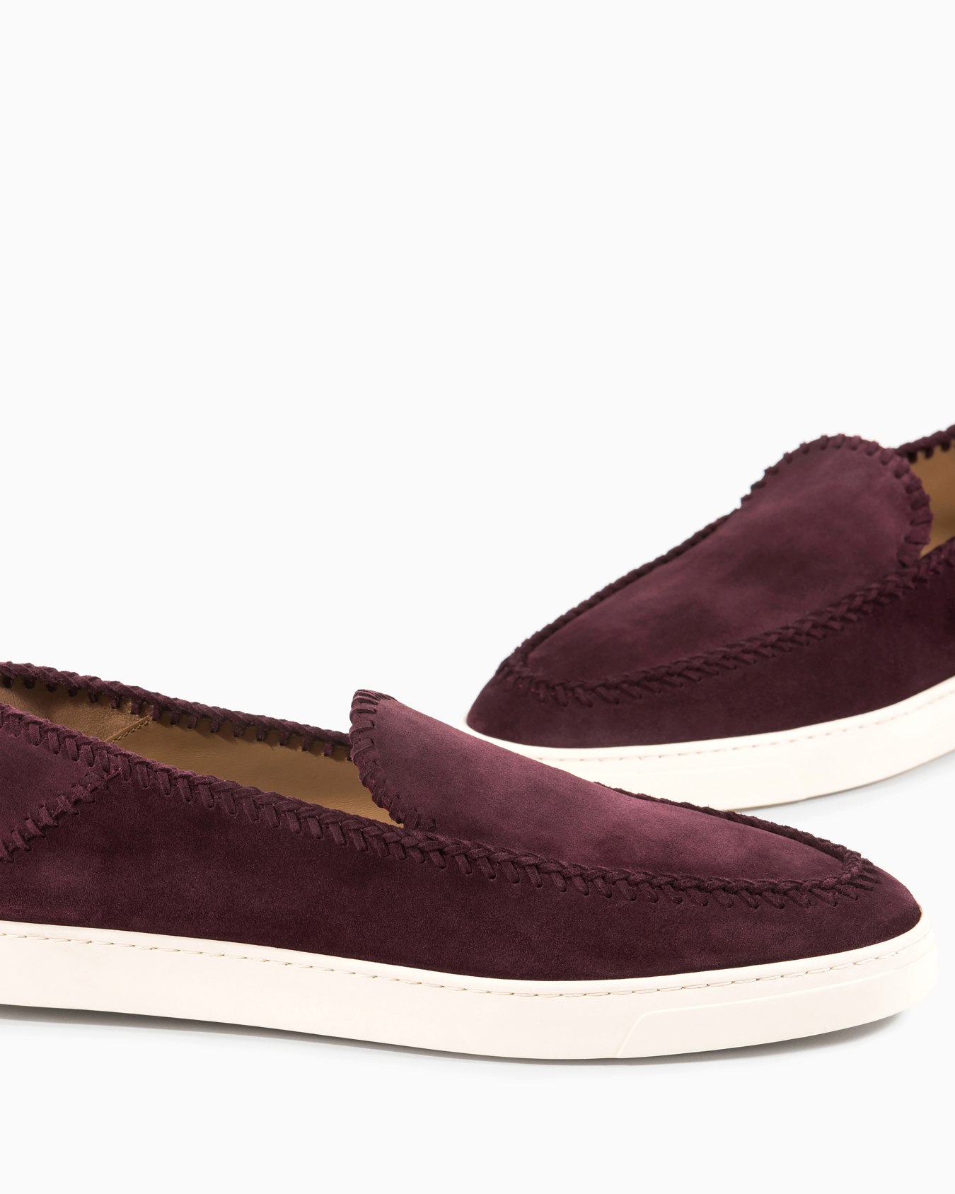 Galleria 3 suede slip-ons  Slide 2