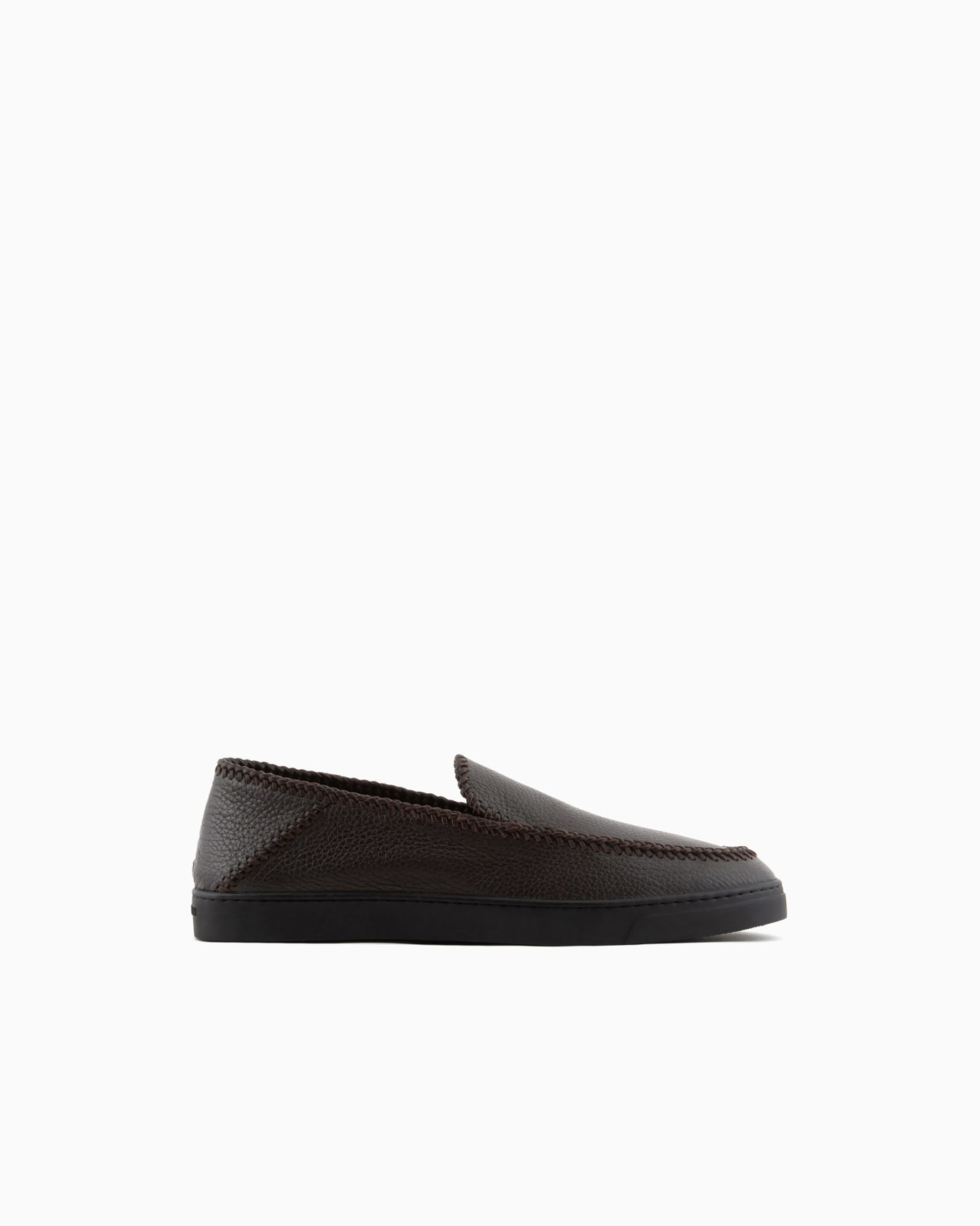 Galleria 3 Slip-on in cervo con infilature Slide 0