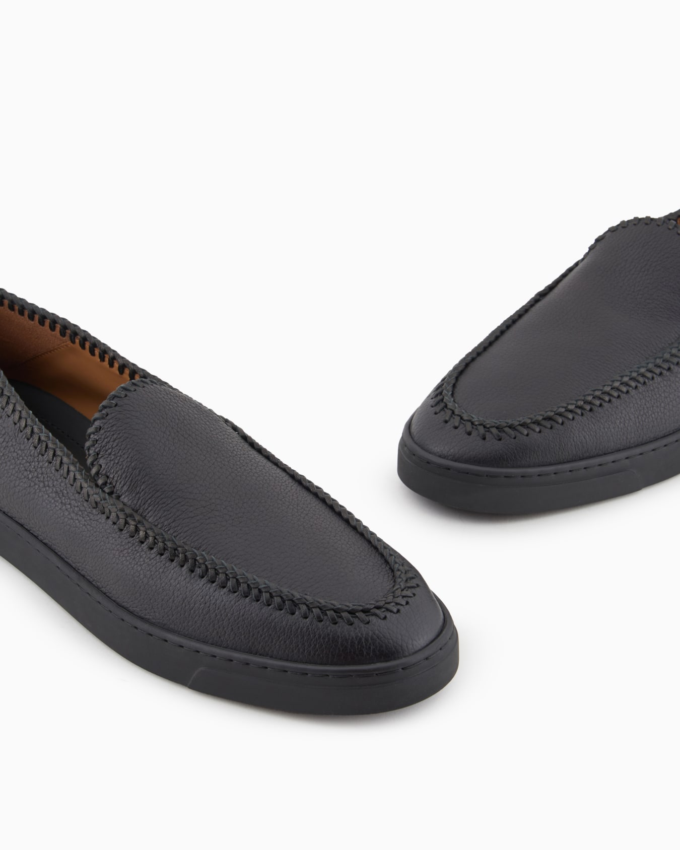 Galleria 3 Slip-on in cervo con infilature Slide 4