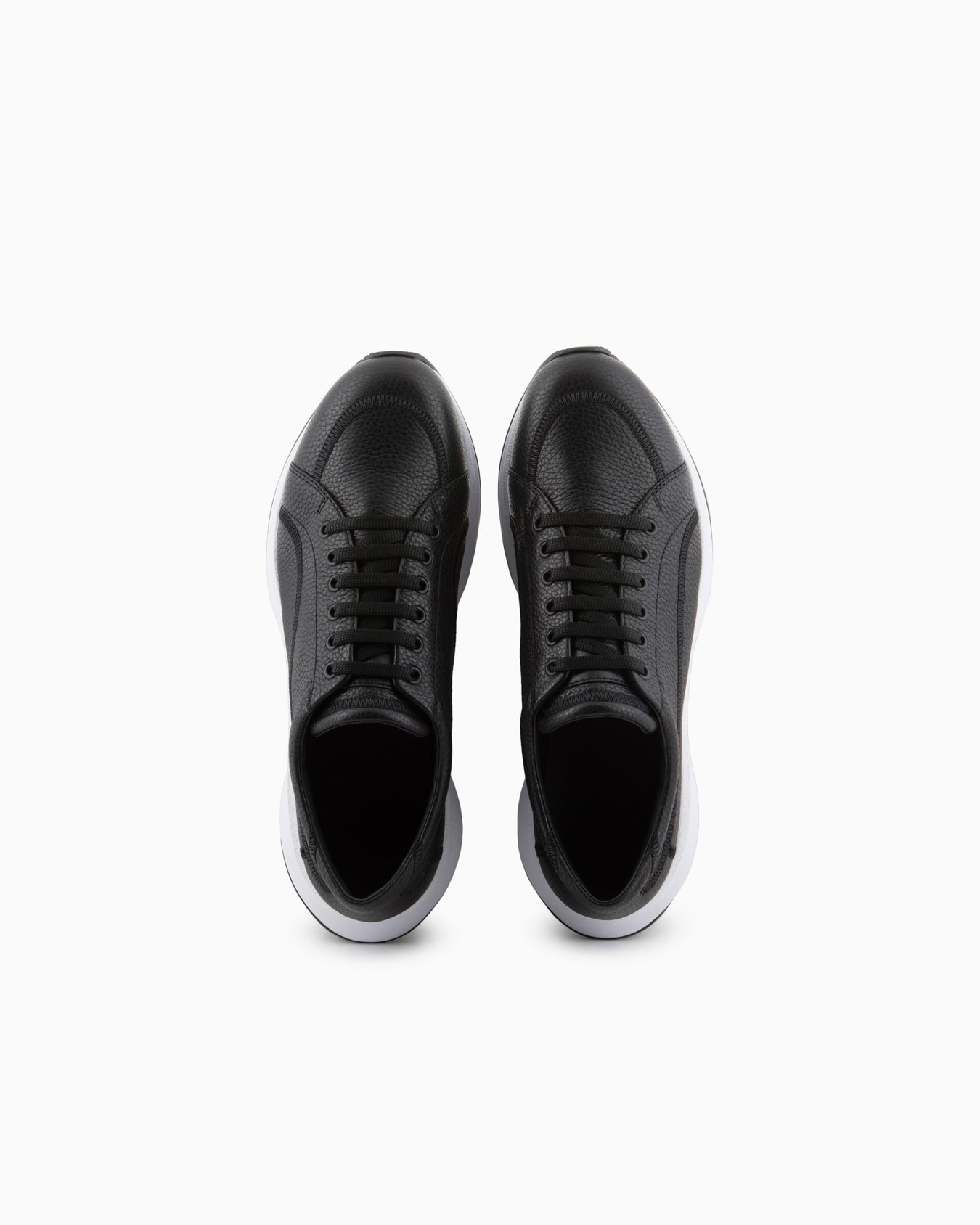 Deerskin and leather sneakers Slide 2