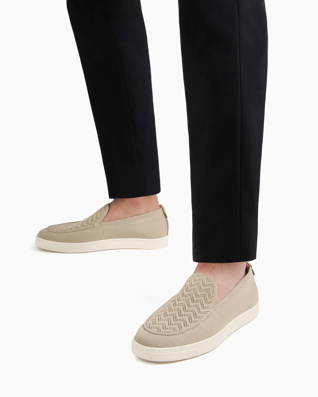 ASV chevron jacquard slip-ons Slide 6