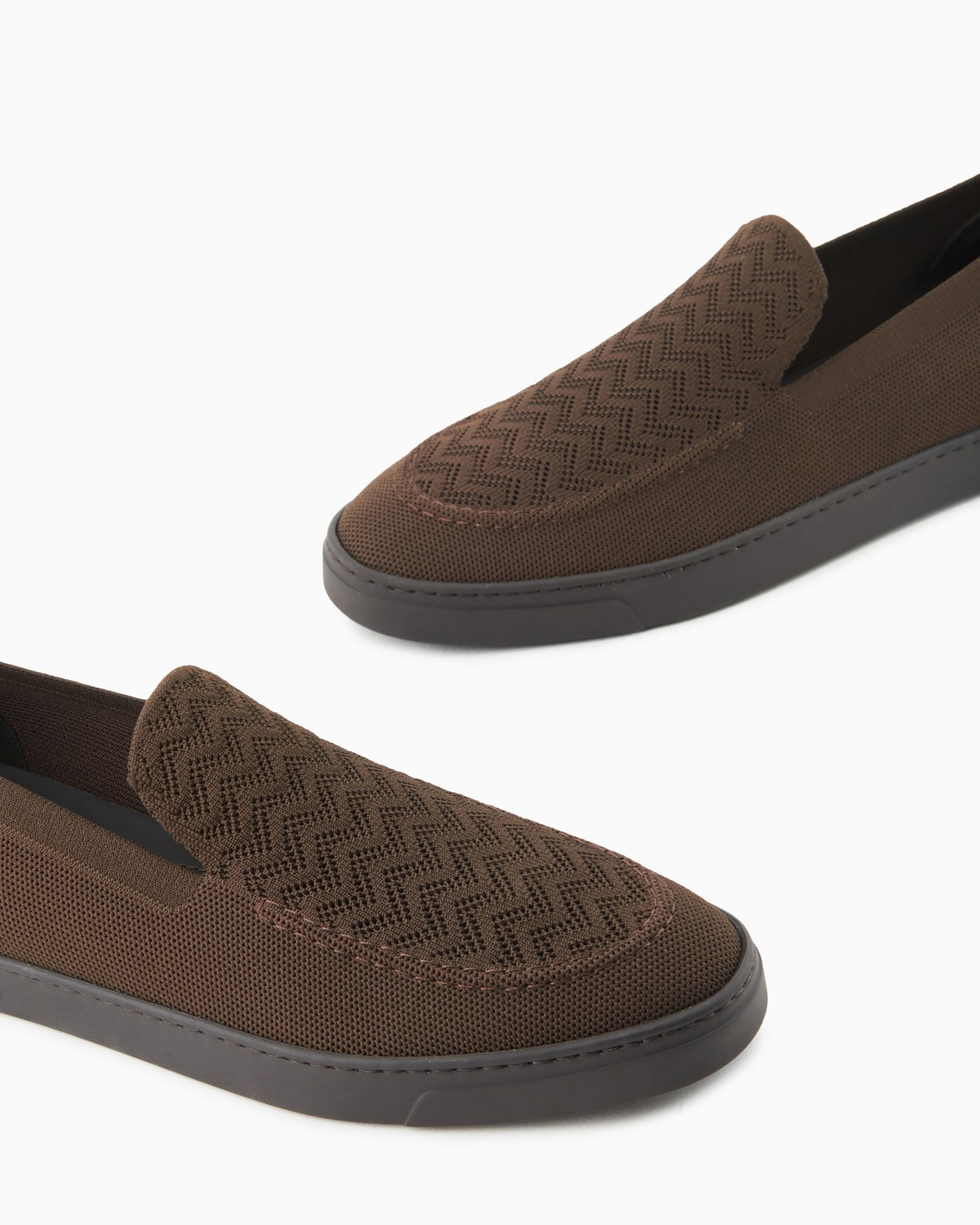 Chaussures à enfiler en tissu jacquard à chevron ASV Diapositive 4