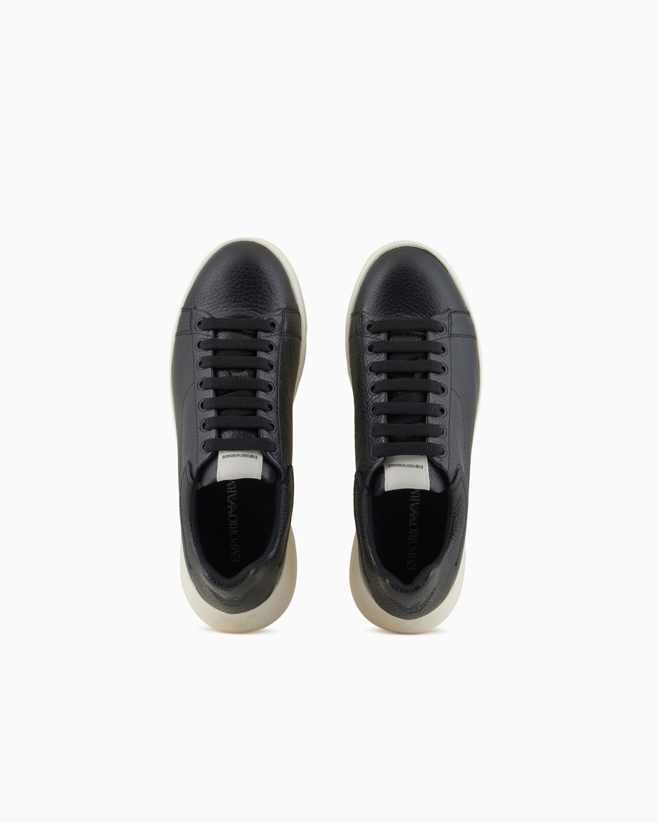 Tumbled leather sneakers Slide 2
