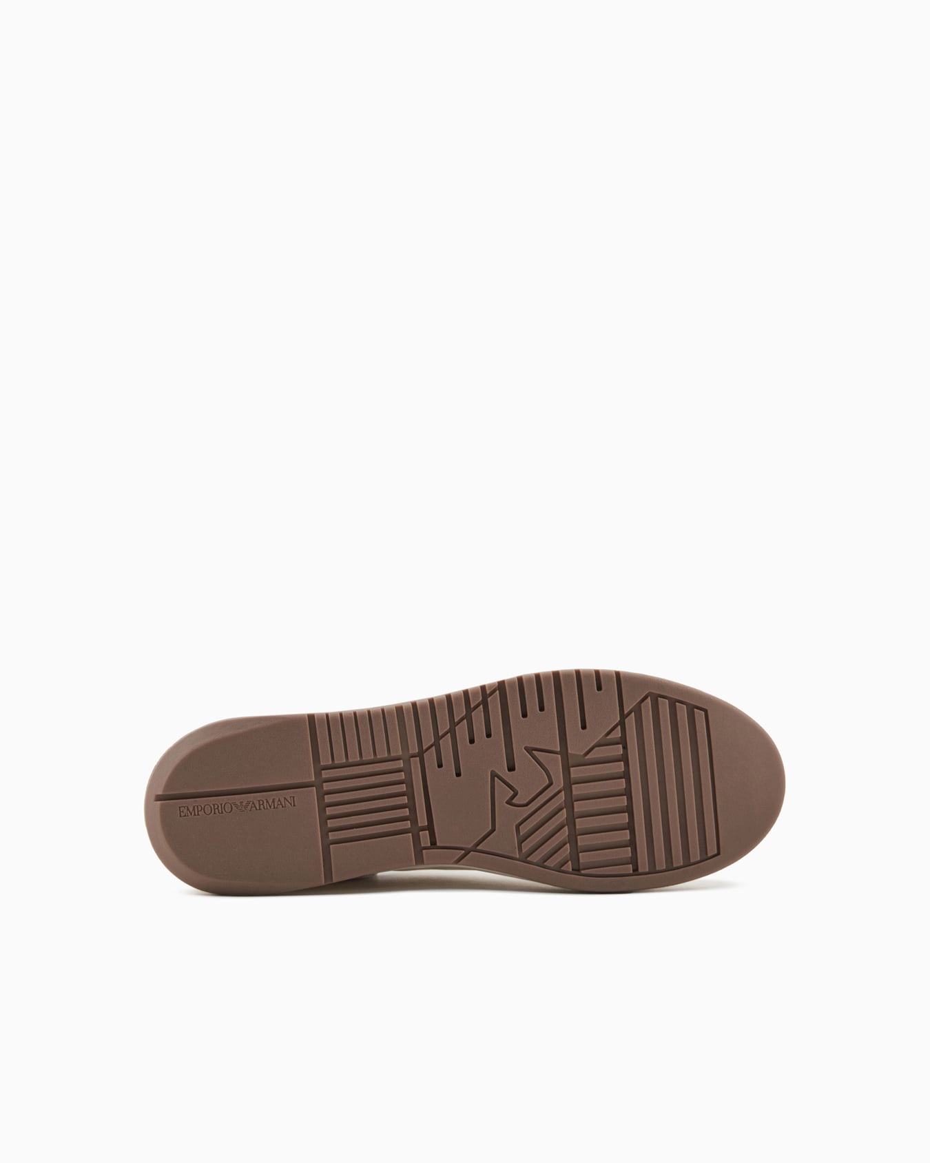 Leather sneakers with suede details and eagle plate Slide 5