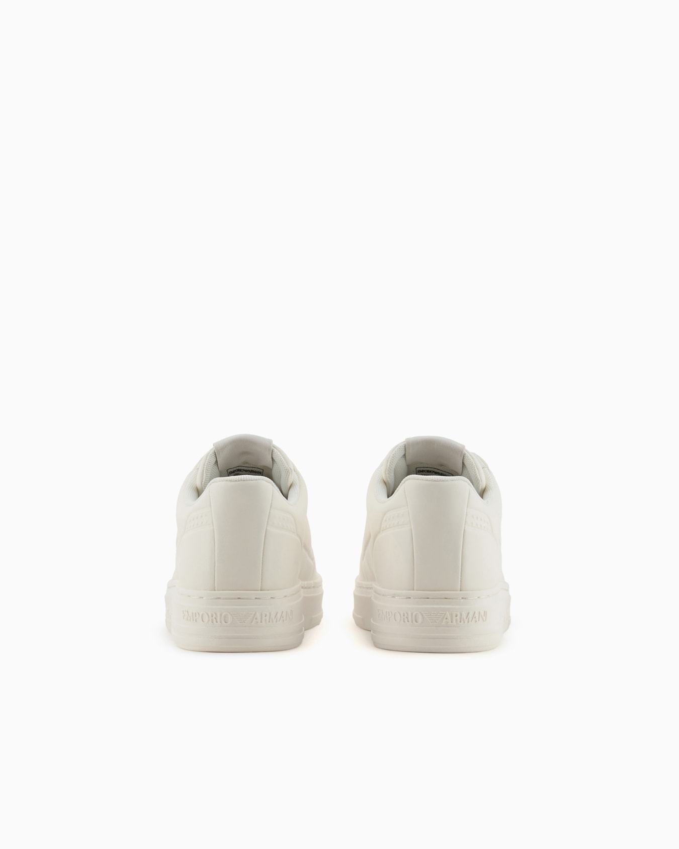 Leather sneakers with thermoformed details Slide 3