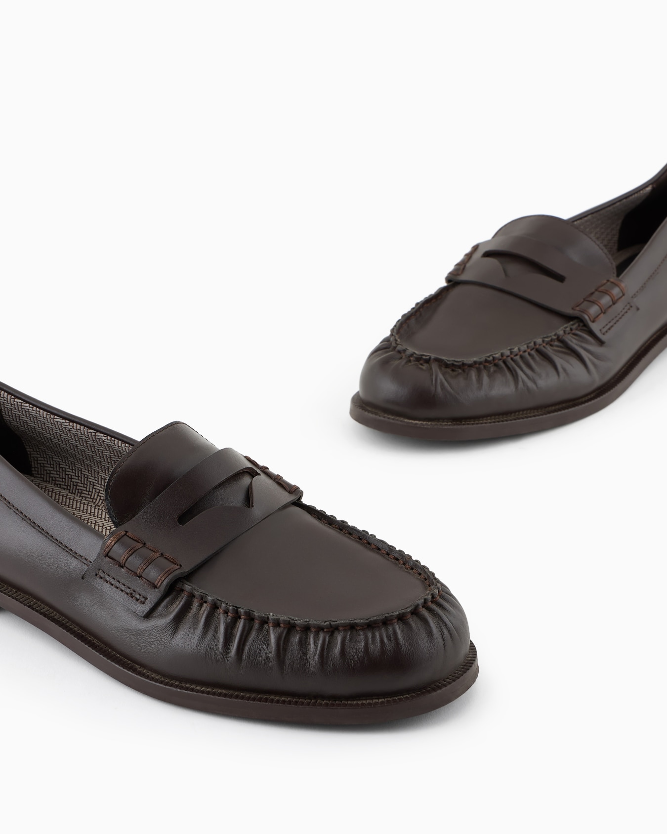 Mocassins en cuir lisse Diapositive 4