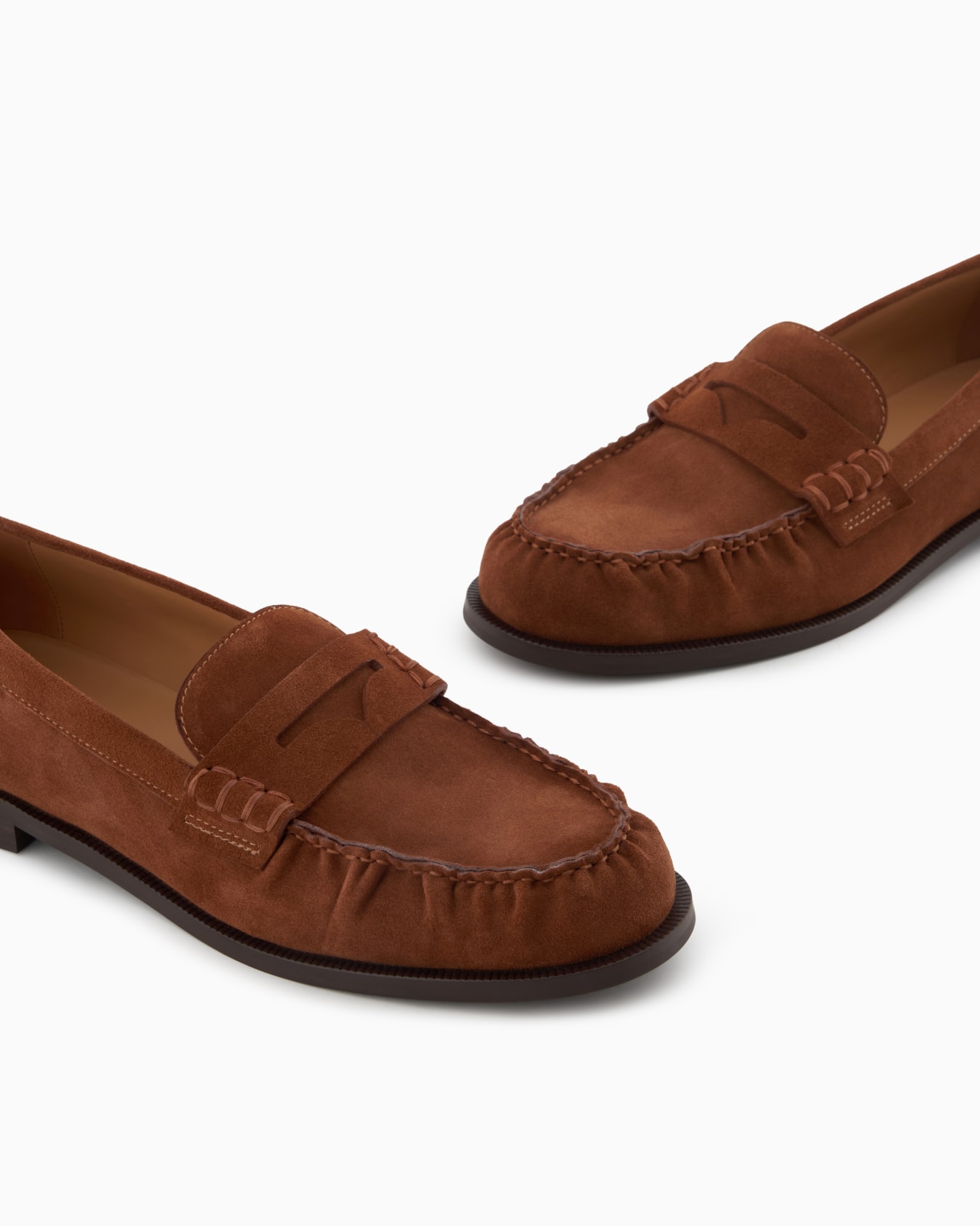Mocassins en cuir suédé Diapositive 4