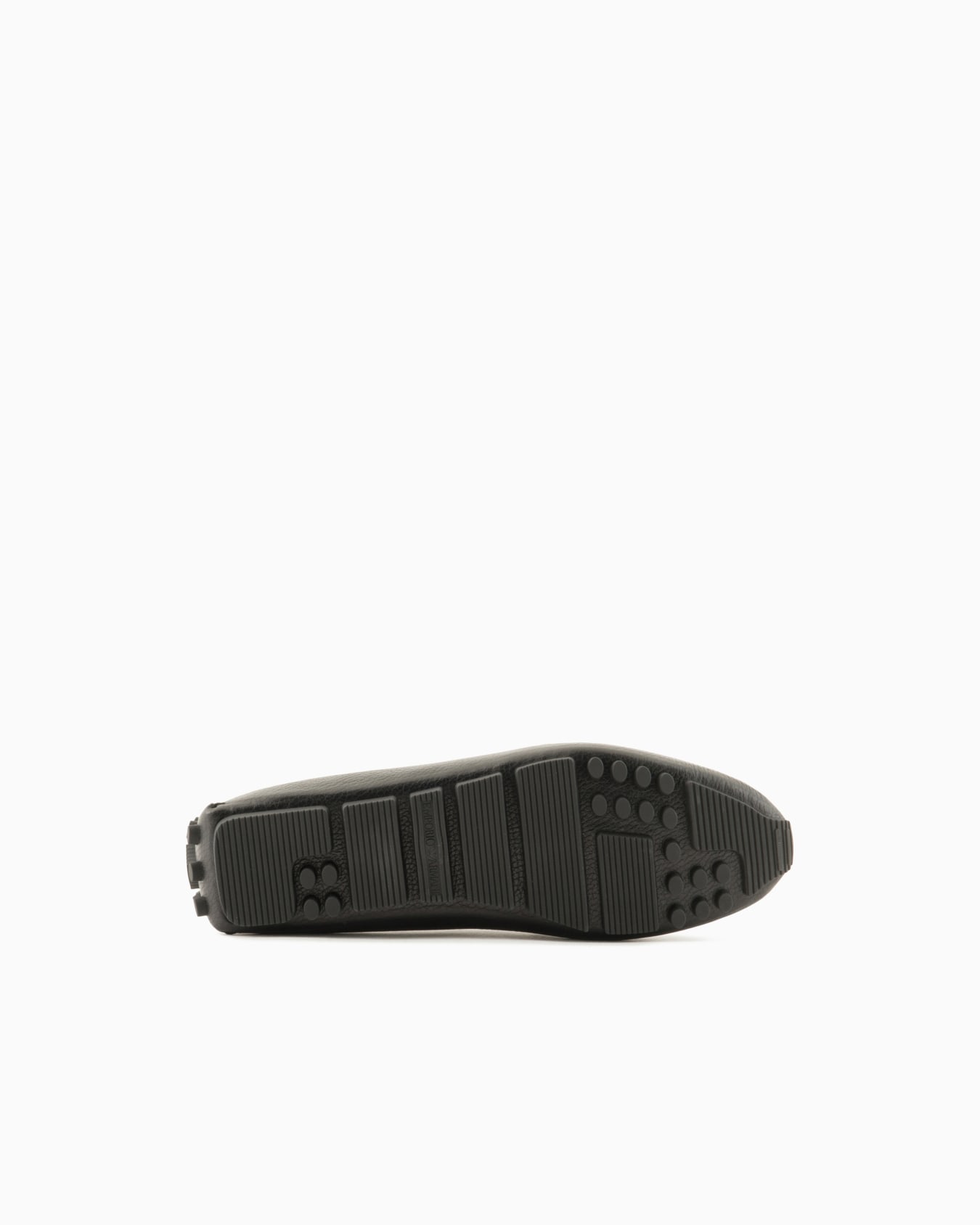 Pebbled leather driving loafers with stirrup bar Slide 5
