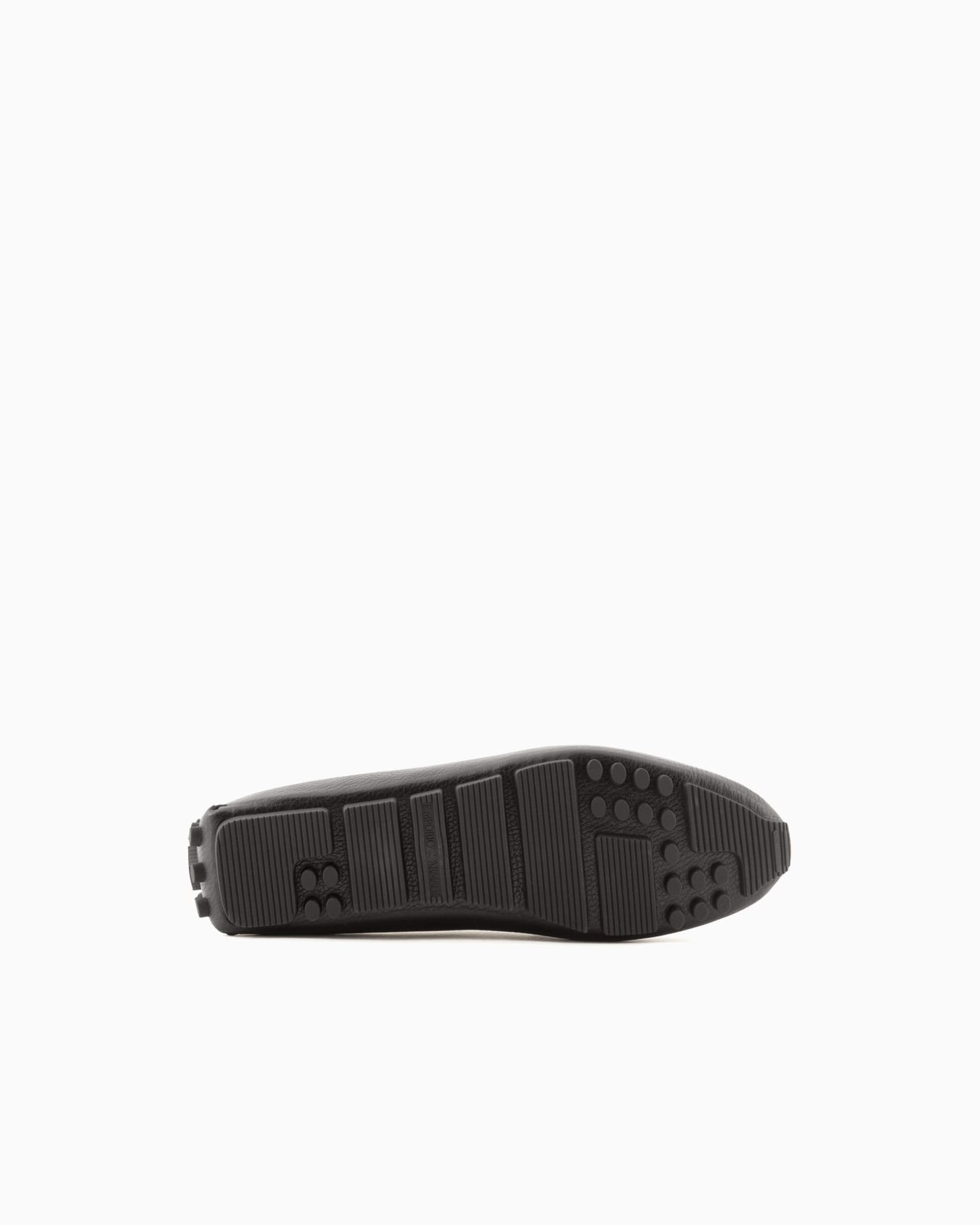 Mocassins driver en cuir grainé avec agrafe Diapositive 5