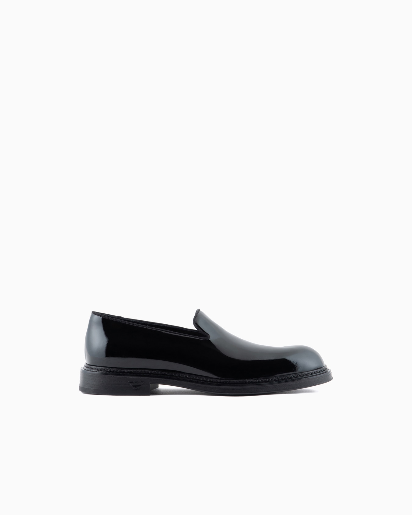 Patent-leather slipper loafers Slide 0