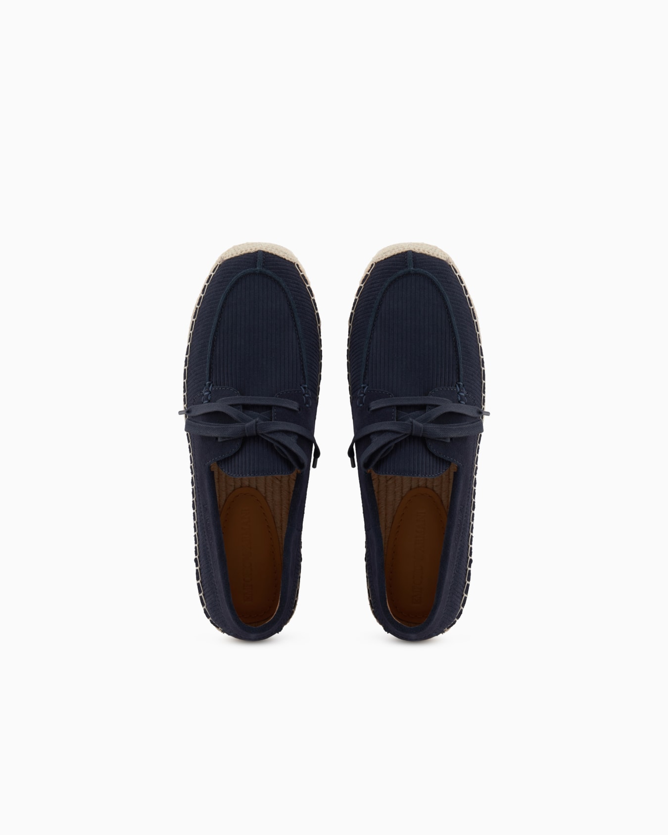 Boat-style espadrilles in multi-striped suede Slide 2