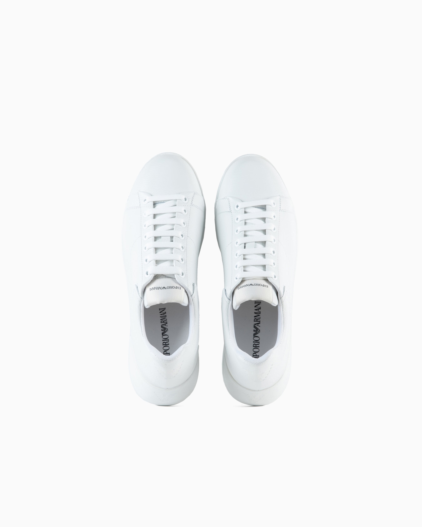 Tumbled leather sneakers Slide 2