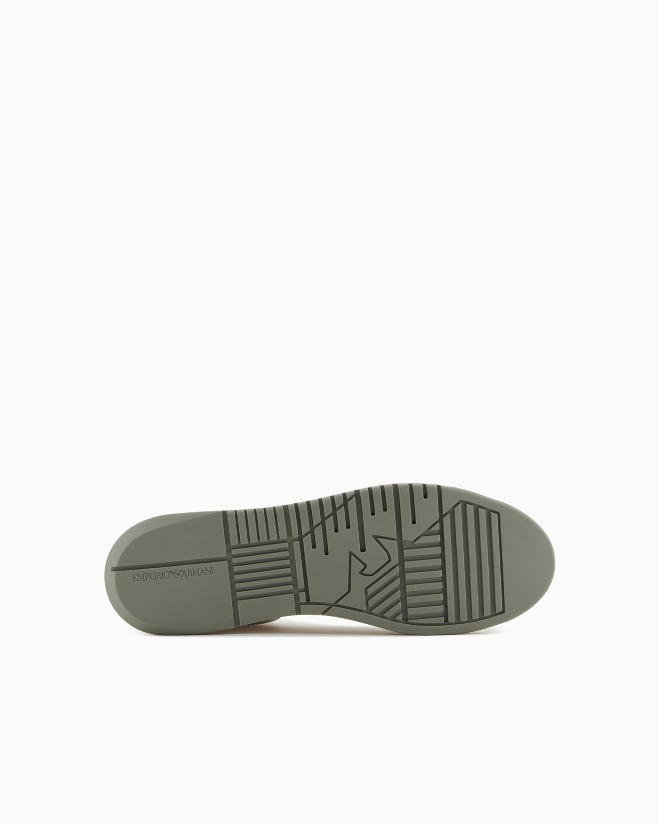 Leather sneakers with rubber back knurled sole Slide 5