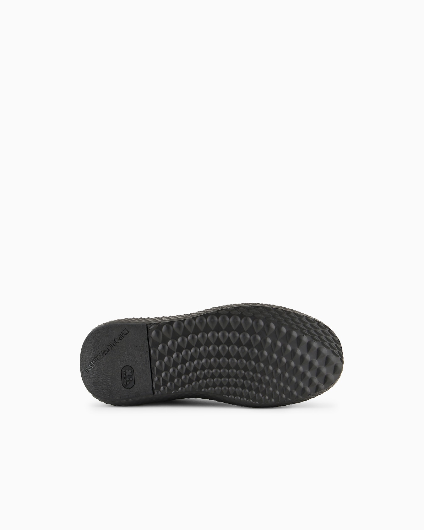 Leather sneakers with ribbed high sole Slide 5