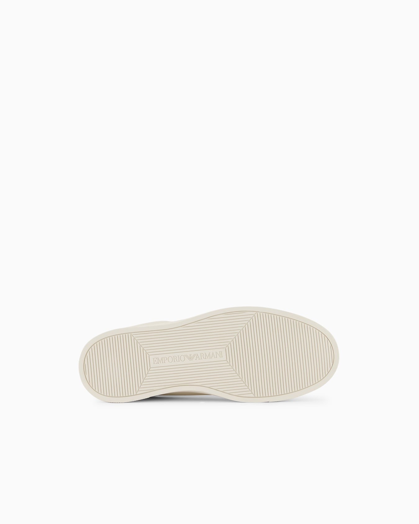 Leather sneakers with gold signature logo Slide 5